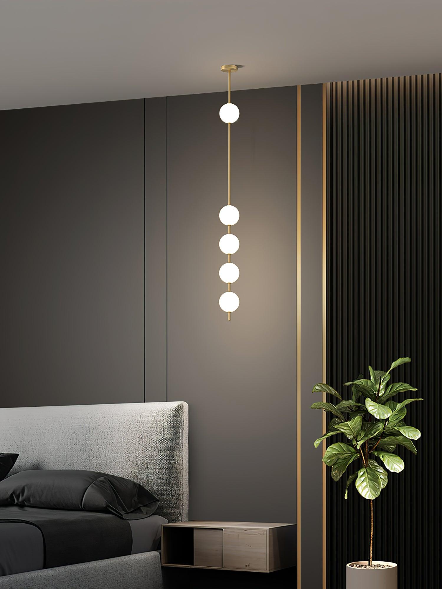 Halo Modern Brass Pendant Lamp - Blowlighting
