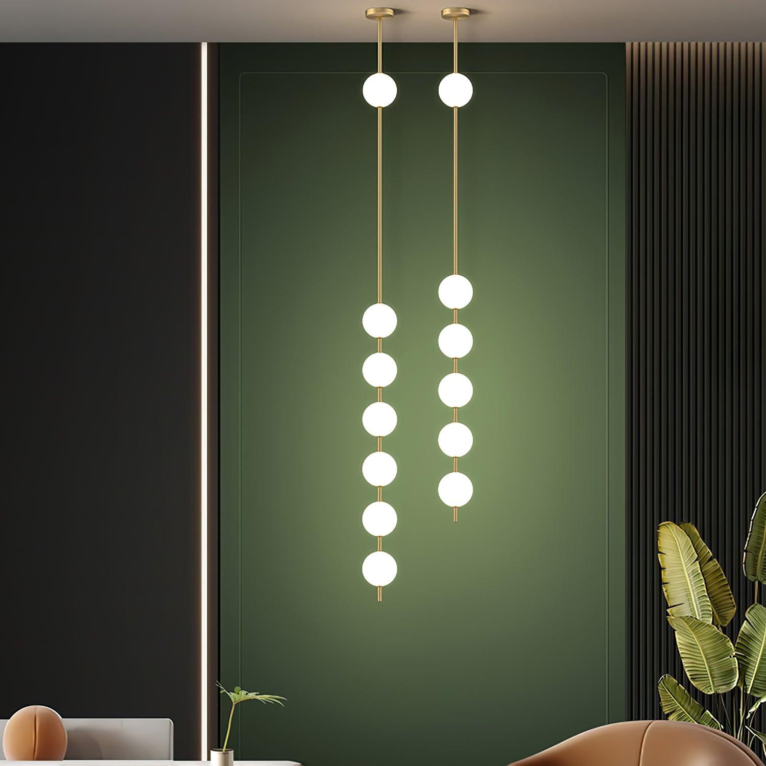 Halo Modern Brass Pendant Lamp - Blowlighting