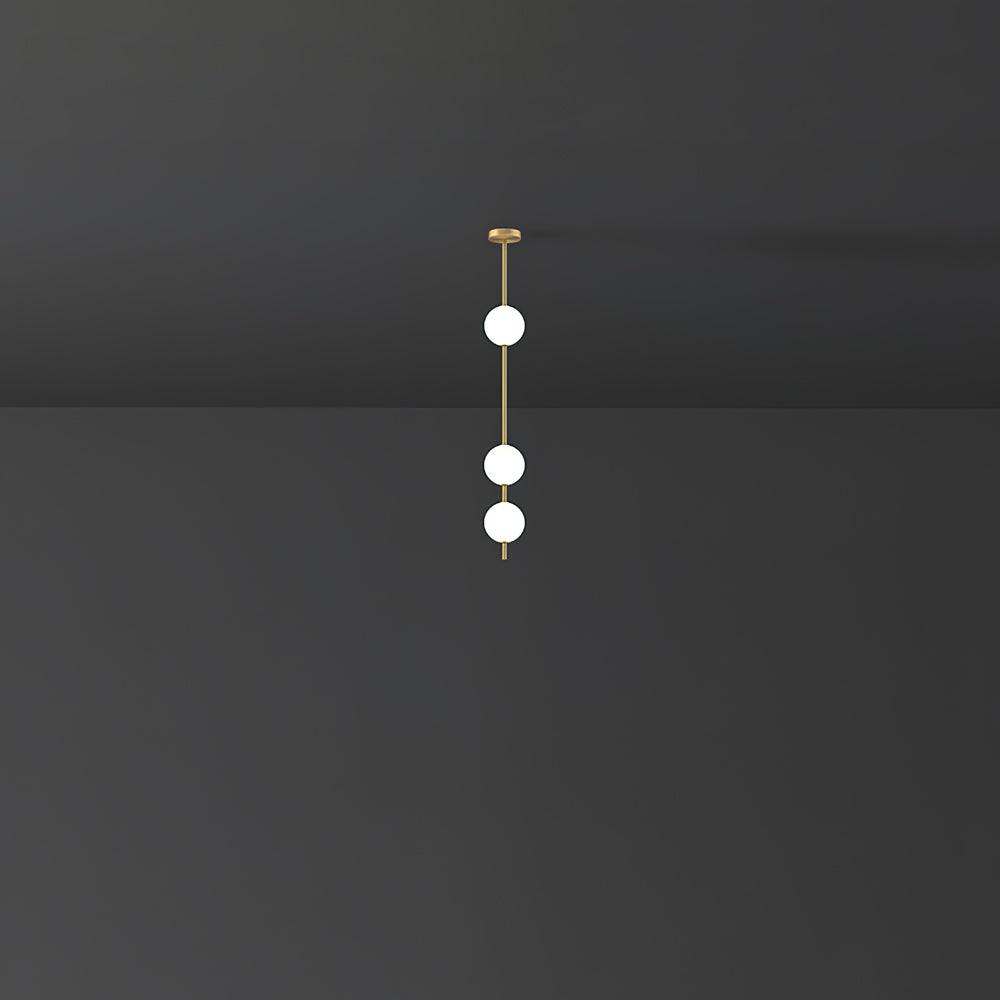 Halo Modern Brass Pendant Lamp - Blowlighting