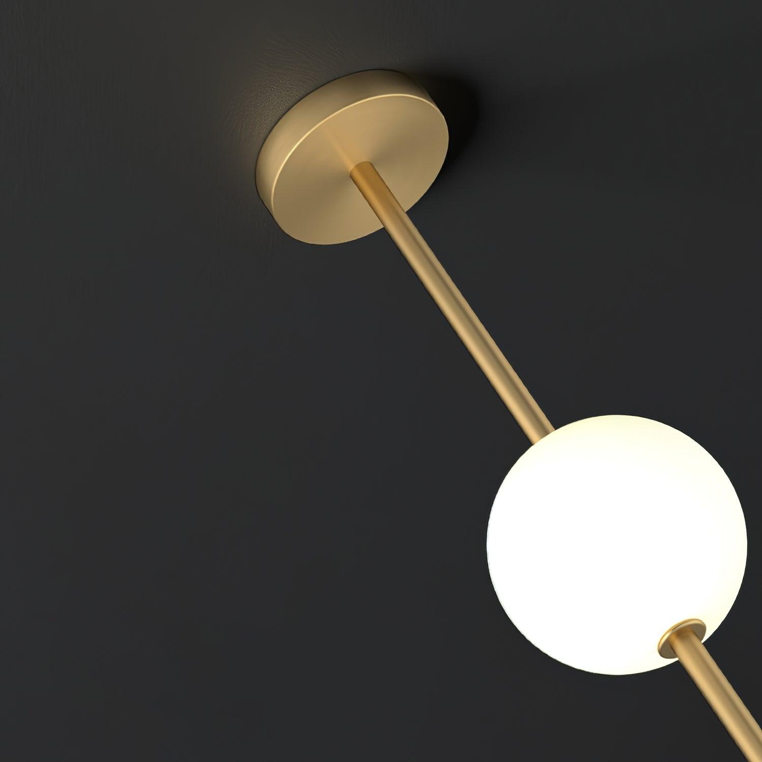 Halo Modern Brass Pendant Lamp - Blowlighting