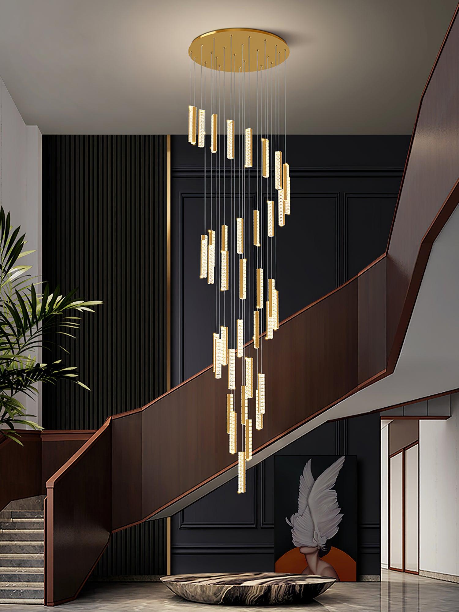 Villa Forci Chandelier - Blowlighting