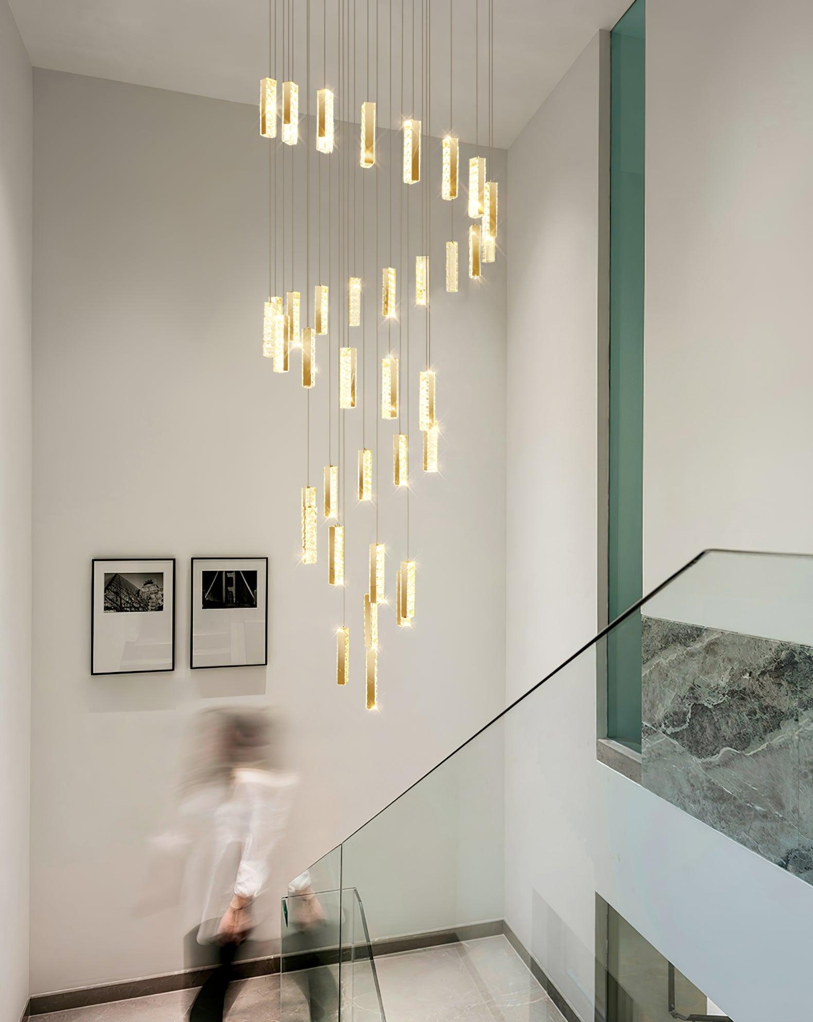 Villa Forci Chandelier - Blowlighting