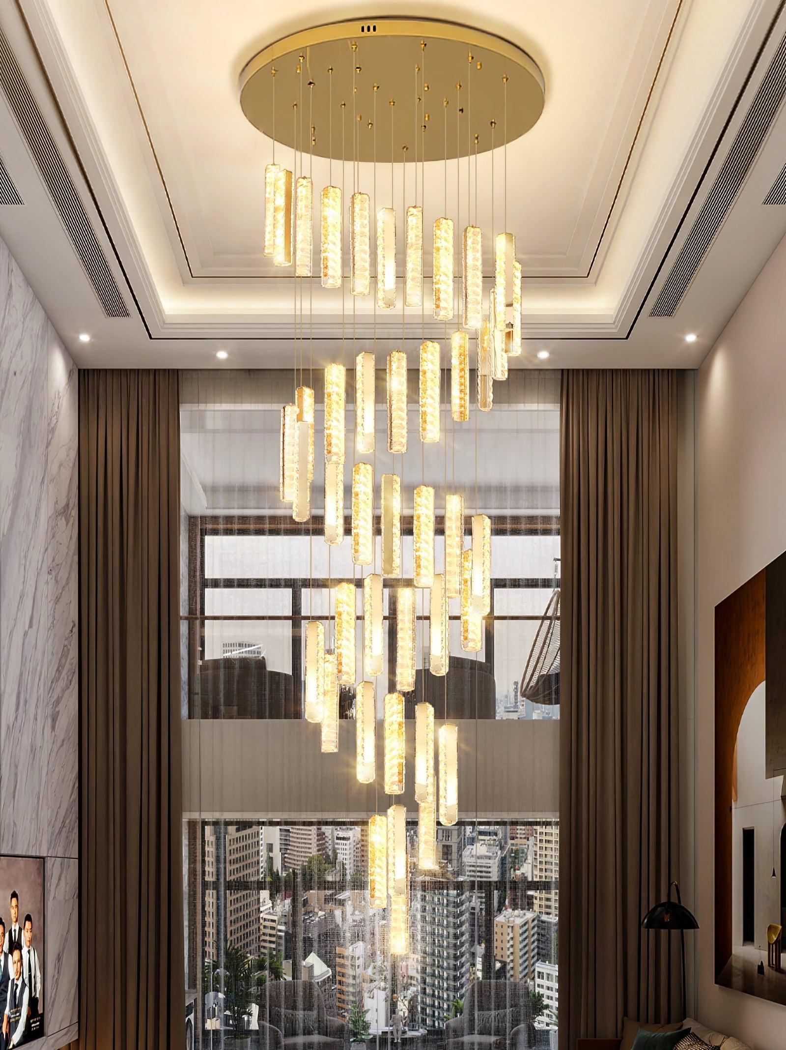 Villa Forci Chandelier - Blowlighting