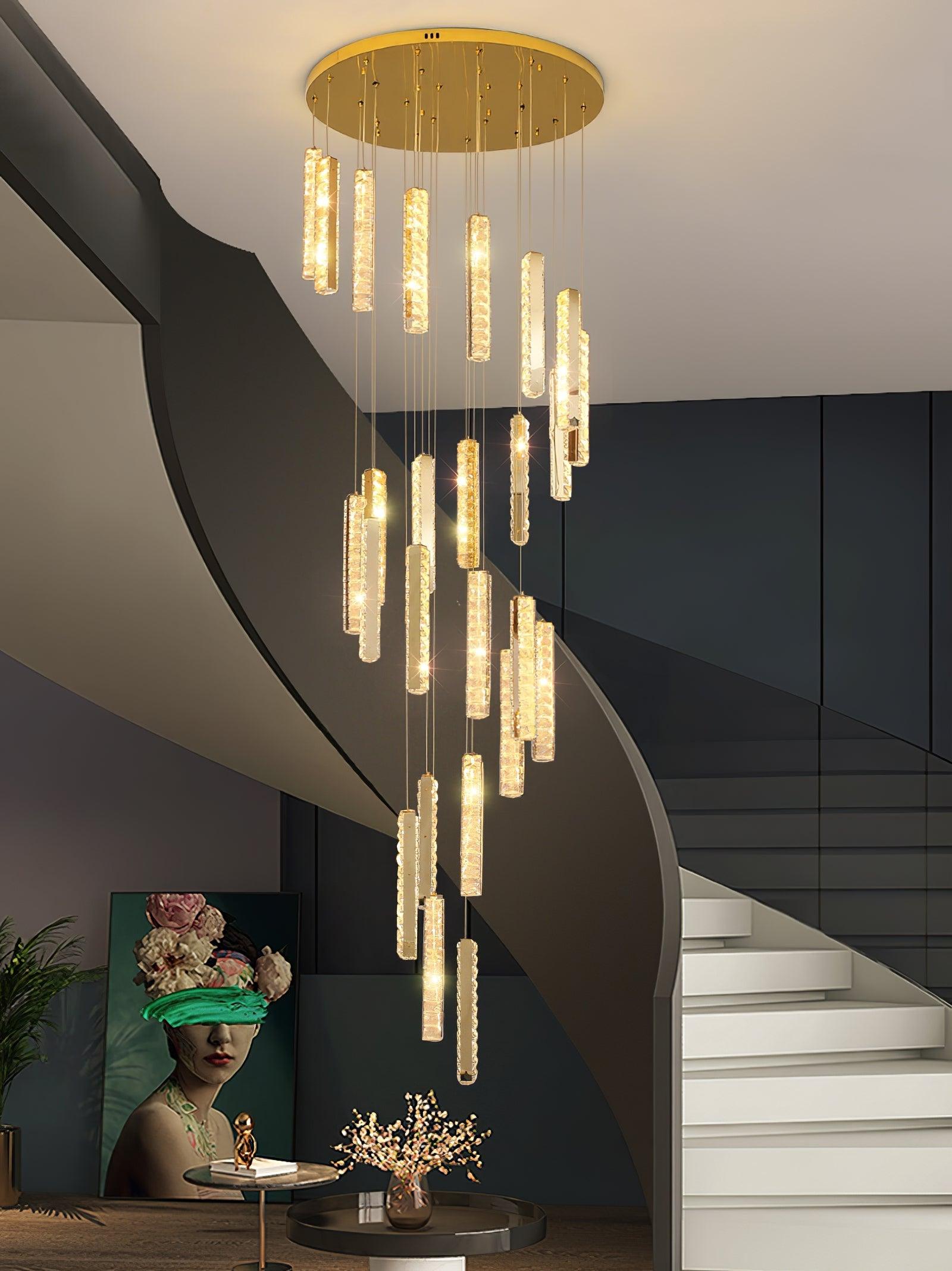 Villa Forci Chandelier - Blowlighting
