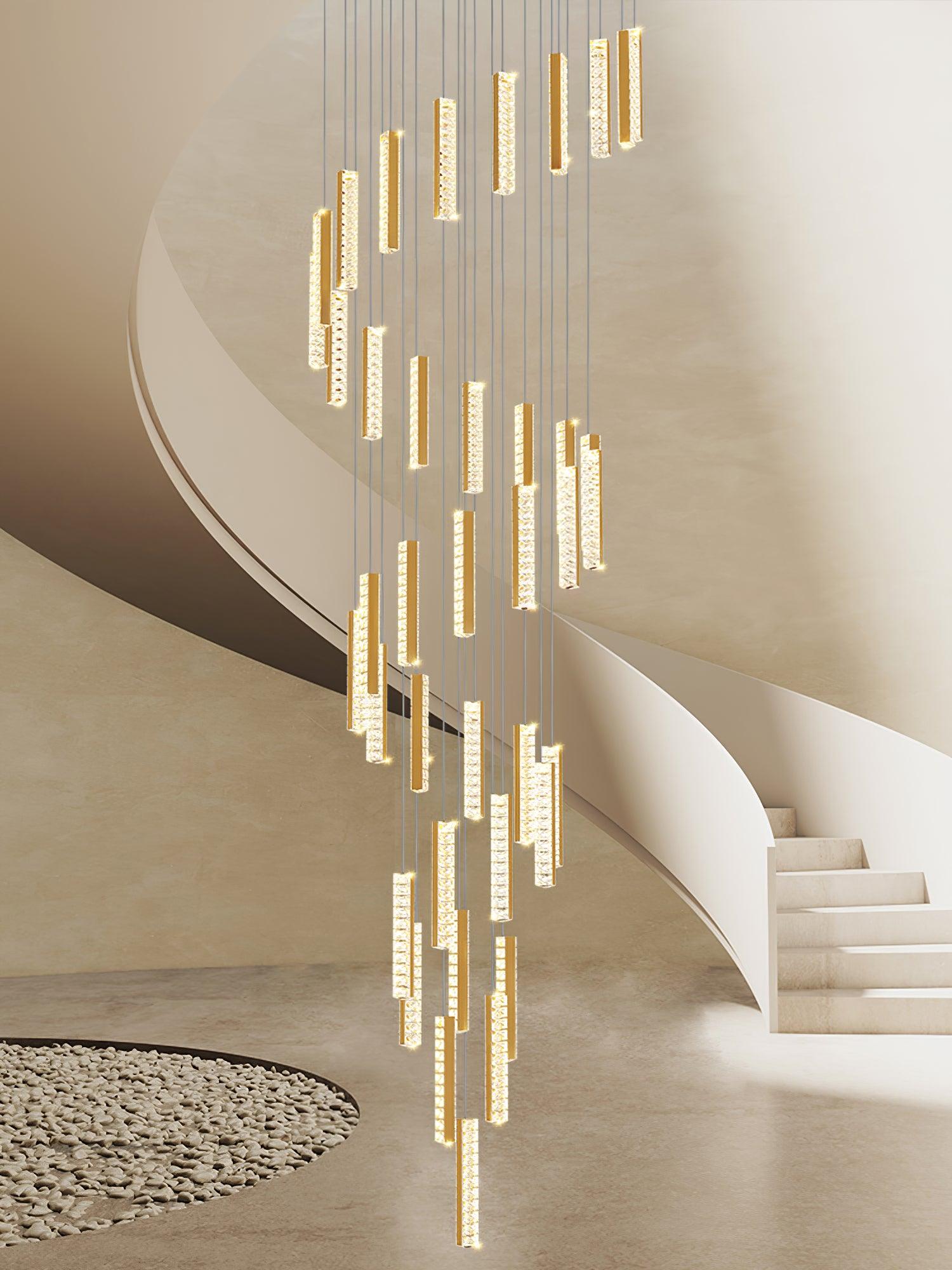 Villa Forci Chandelier - Blowlighting
