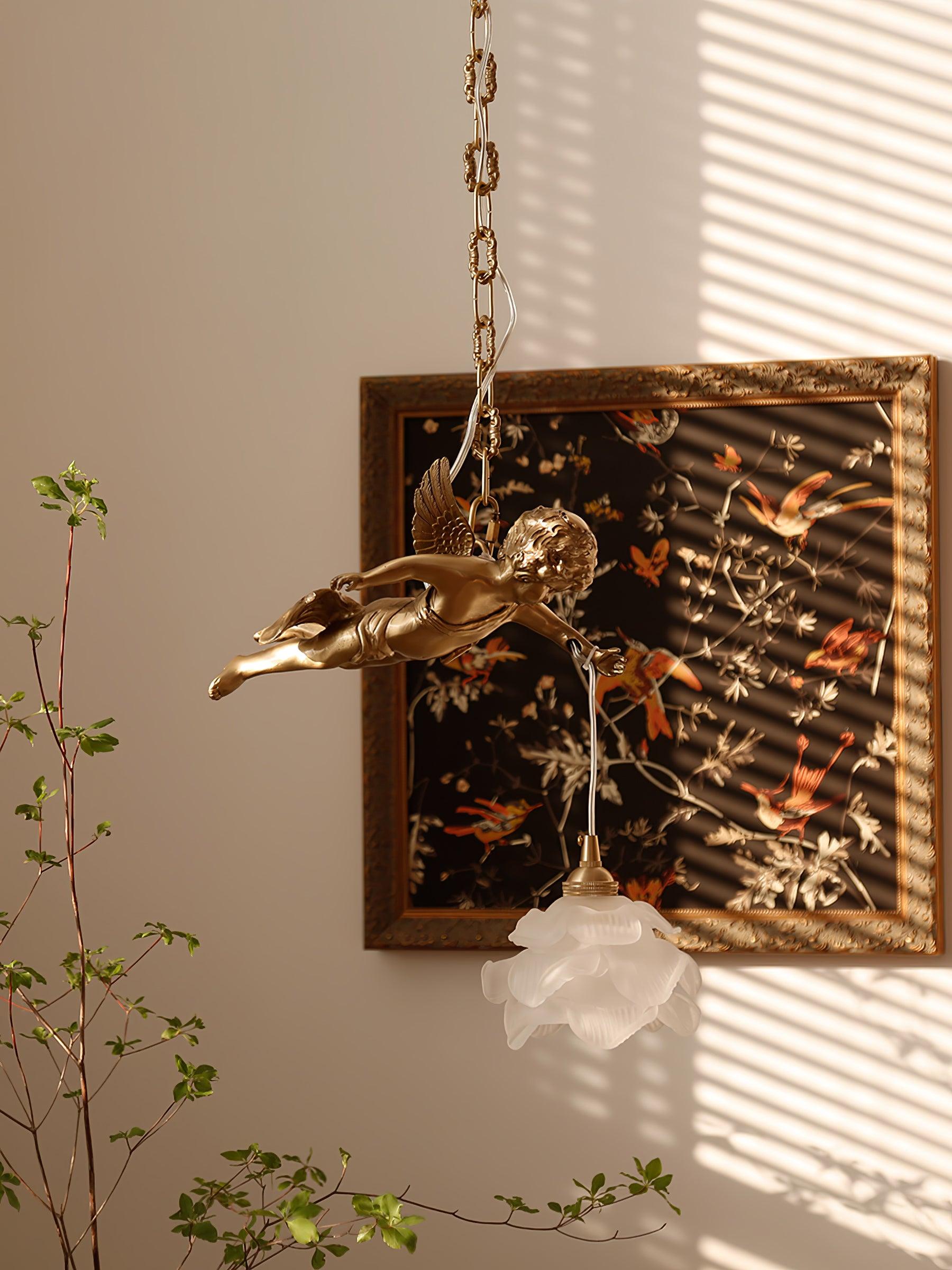Vintage Angel Pendant Light - Blowlighting
