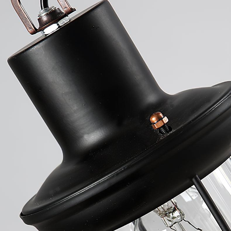 Vintage Wood Glass Chandeliers - Blowlighting