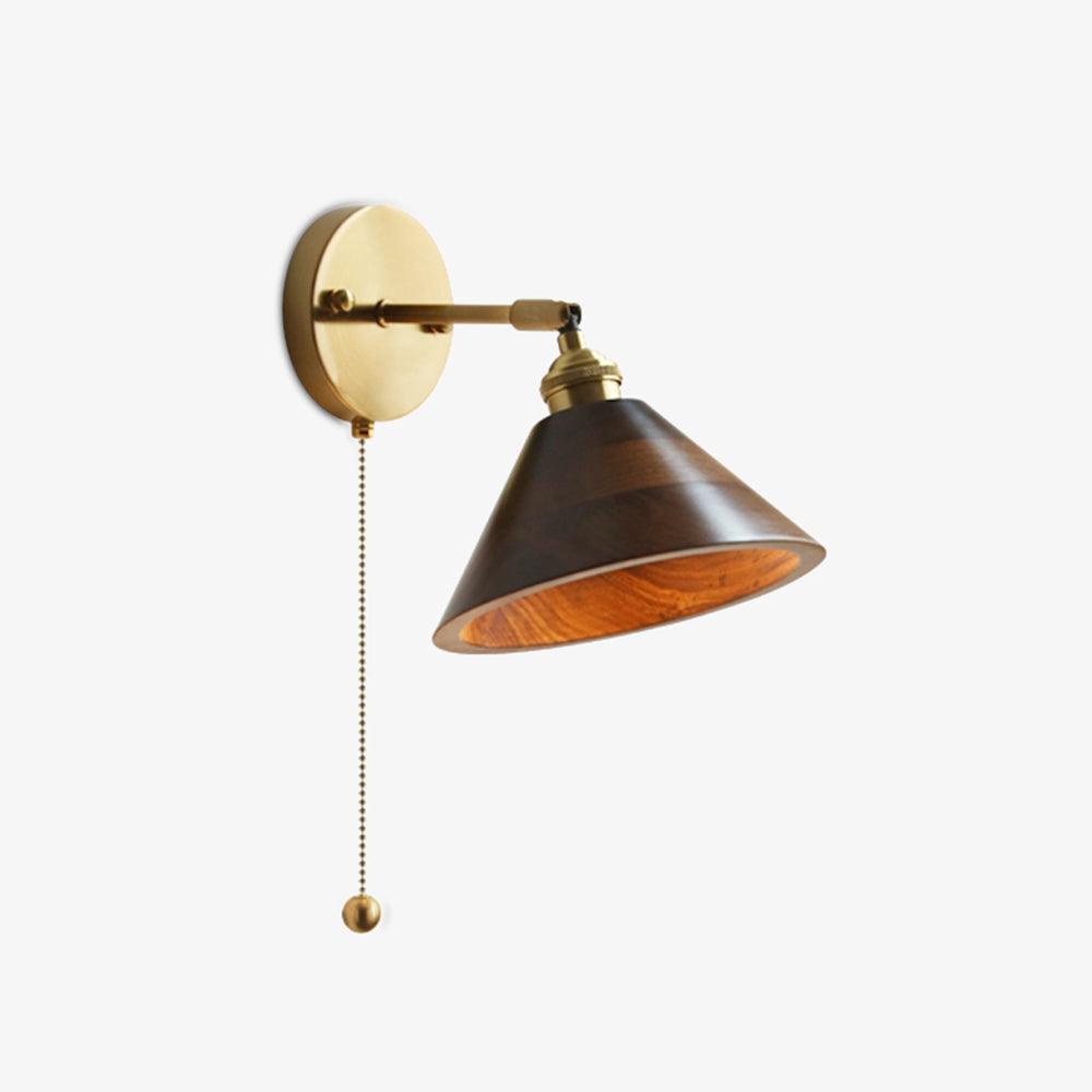 Muto Applique da Parete Vintage con Interruttore a Catenella