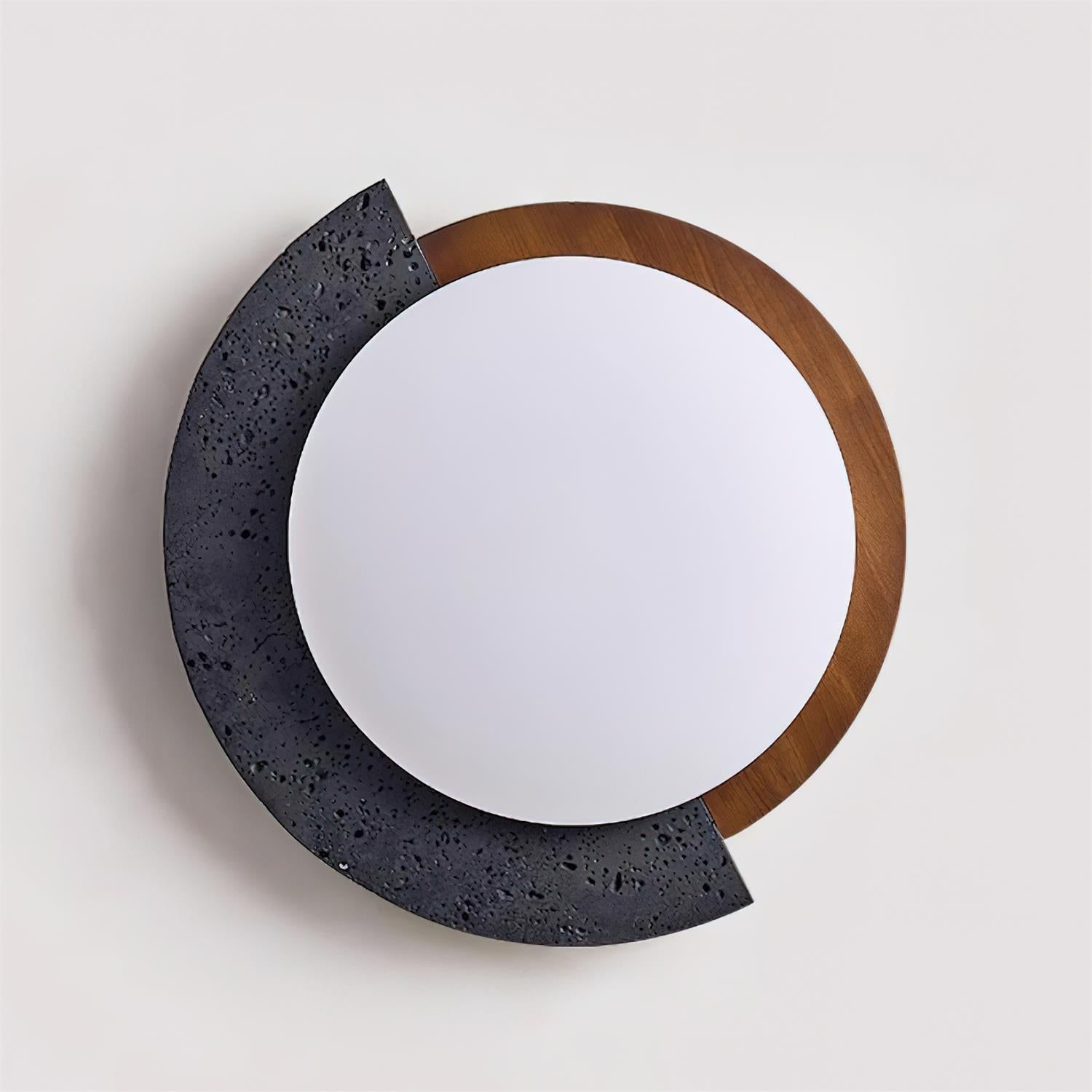 Ritta Travertine Oval LED Ceiling Light - Letslighting