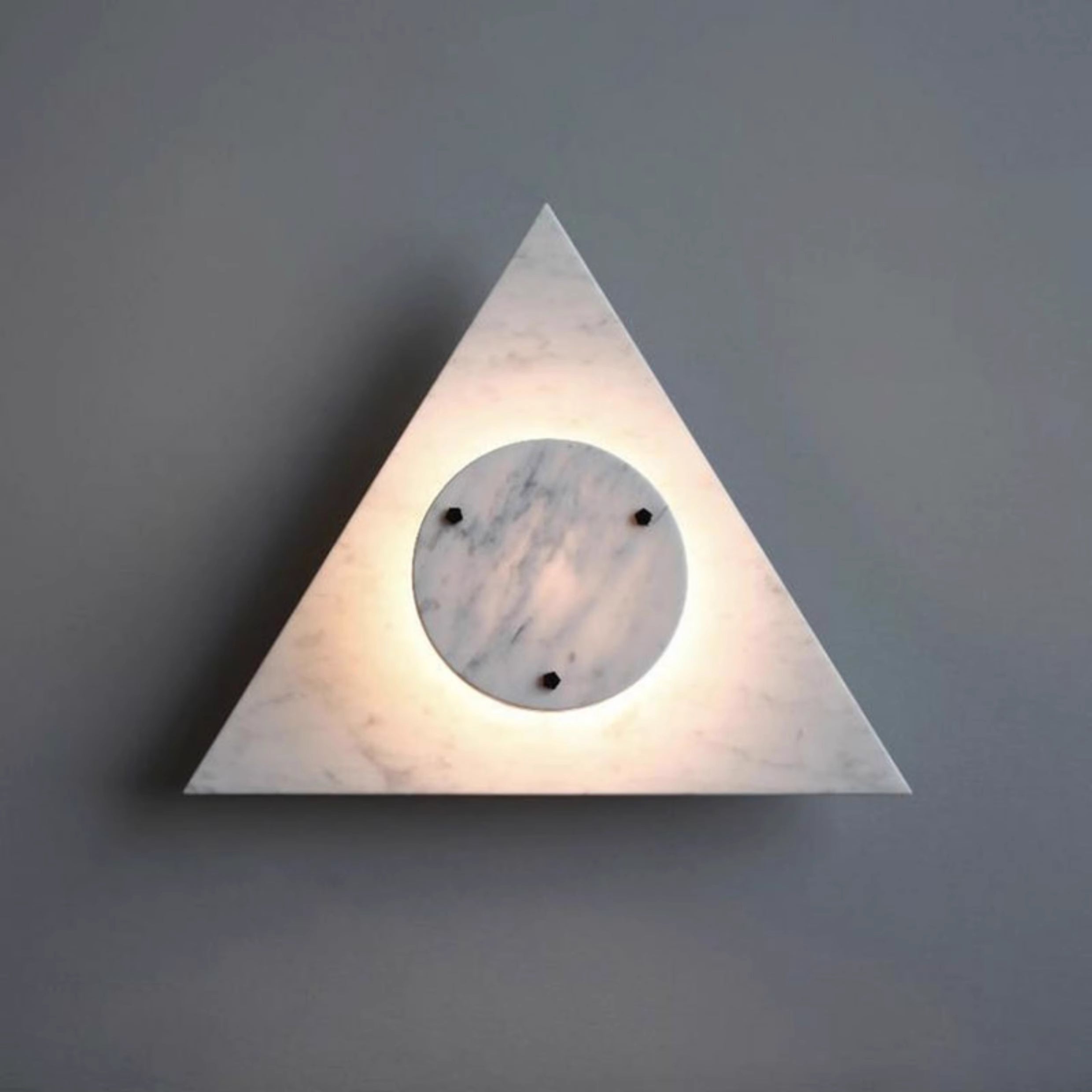 Pyramid Rustic Marble Wall Light - Blowlighting