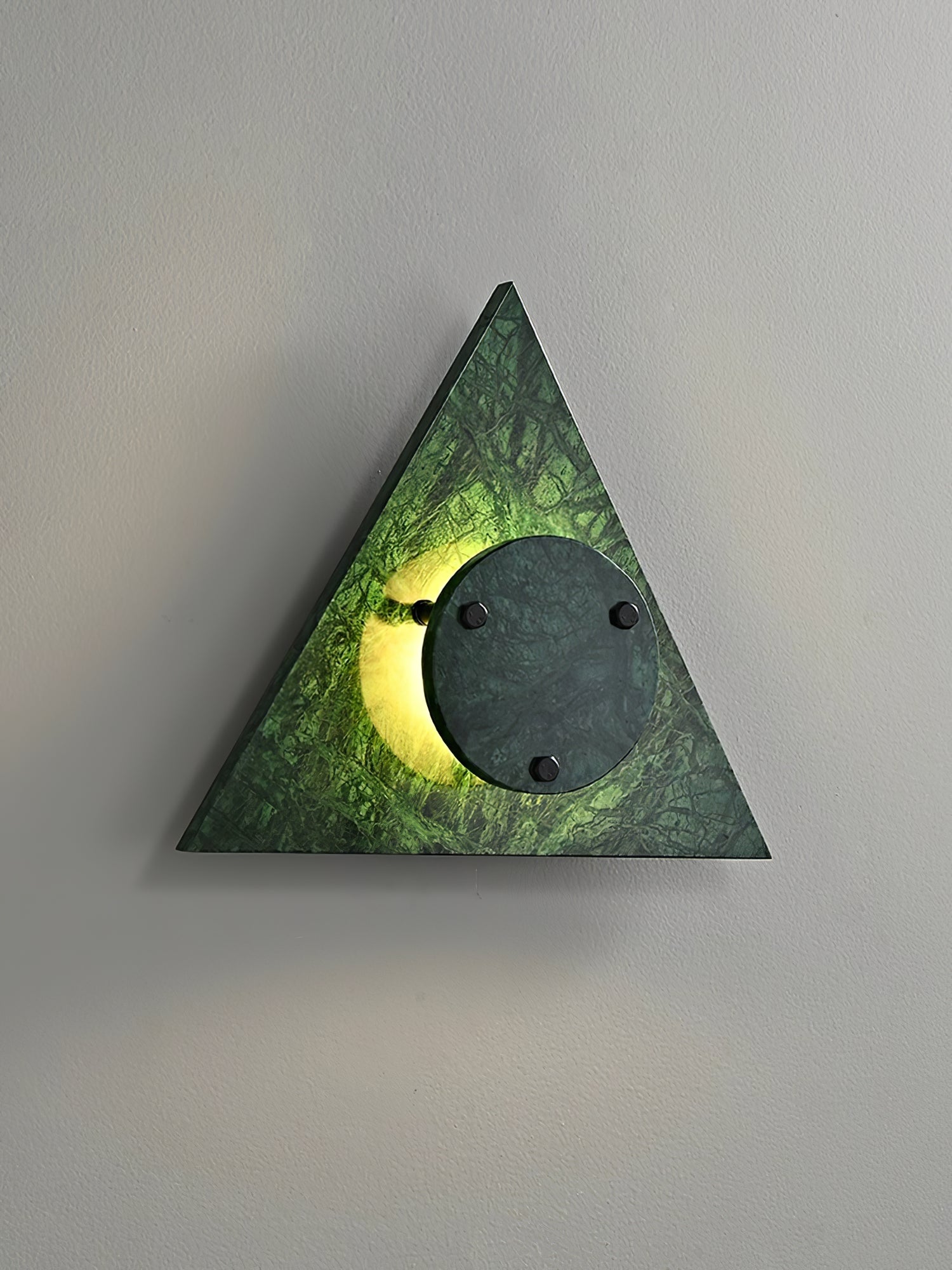 Pyramid Rustic Marble Wall Light - Blowlighting