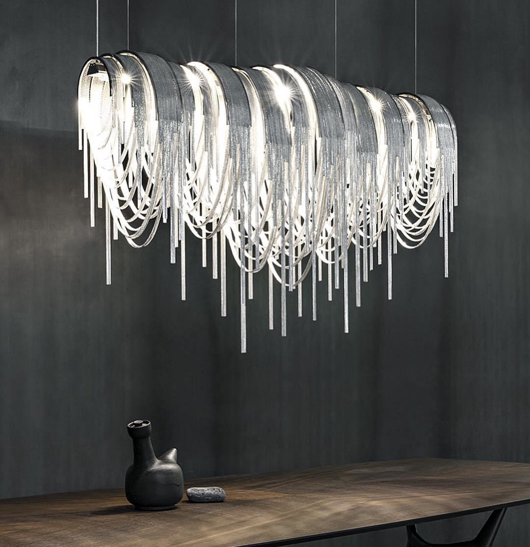 Length Chains Chandelier - Blowlighting