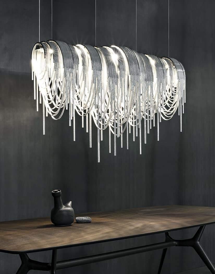 Length Chains Chandelier - Blowlighting
