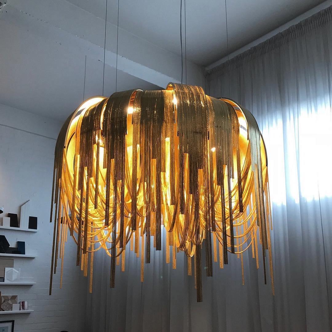 Length Chains Chandelier - Blowlighting