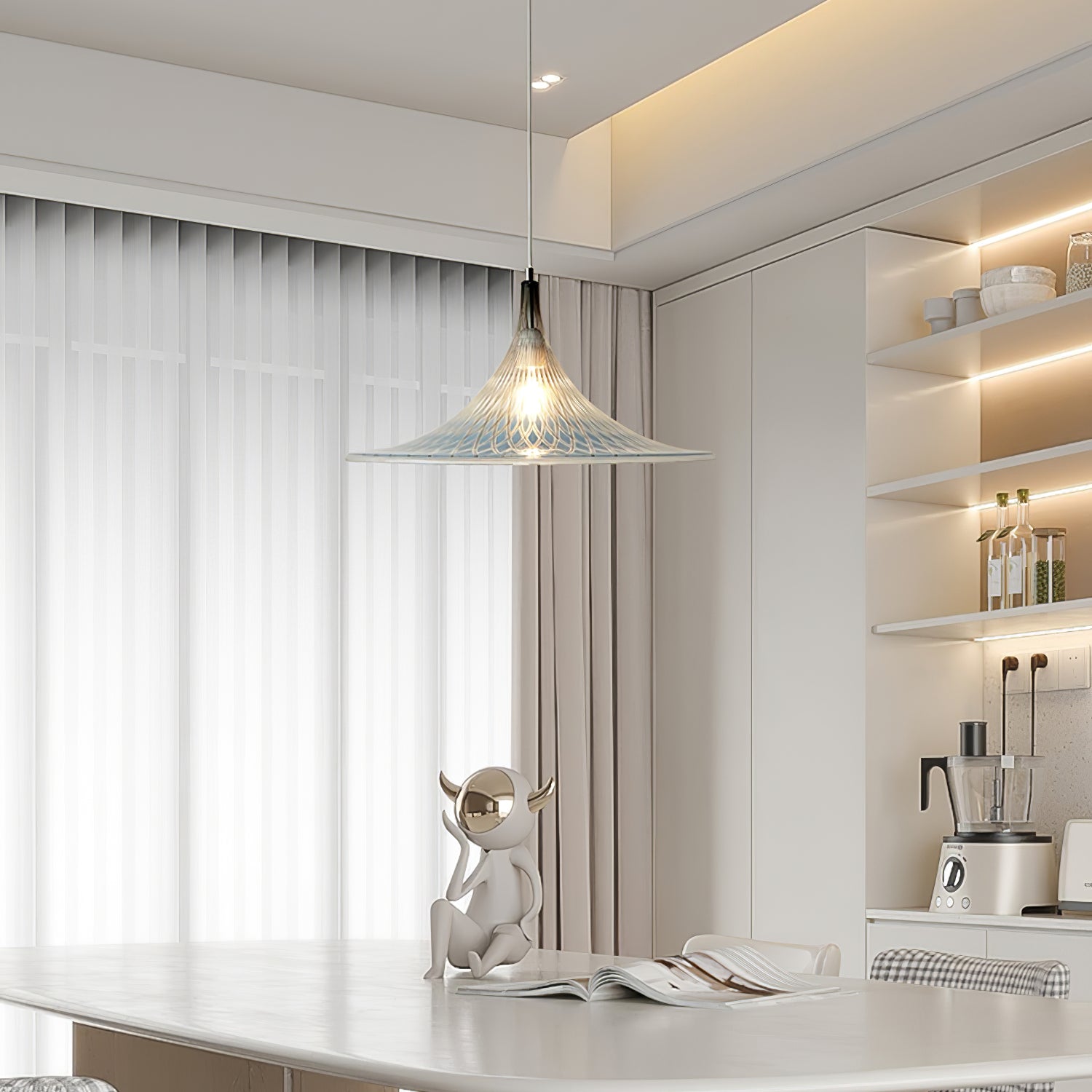 Vortex Pendant Light - Blowlighting