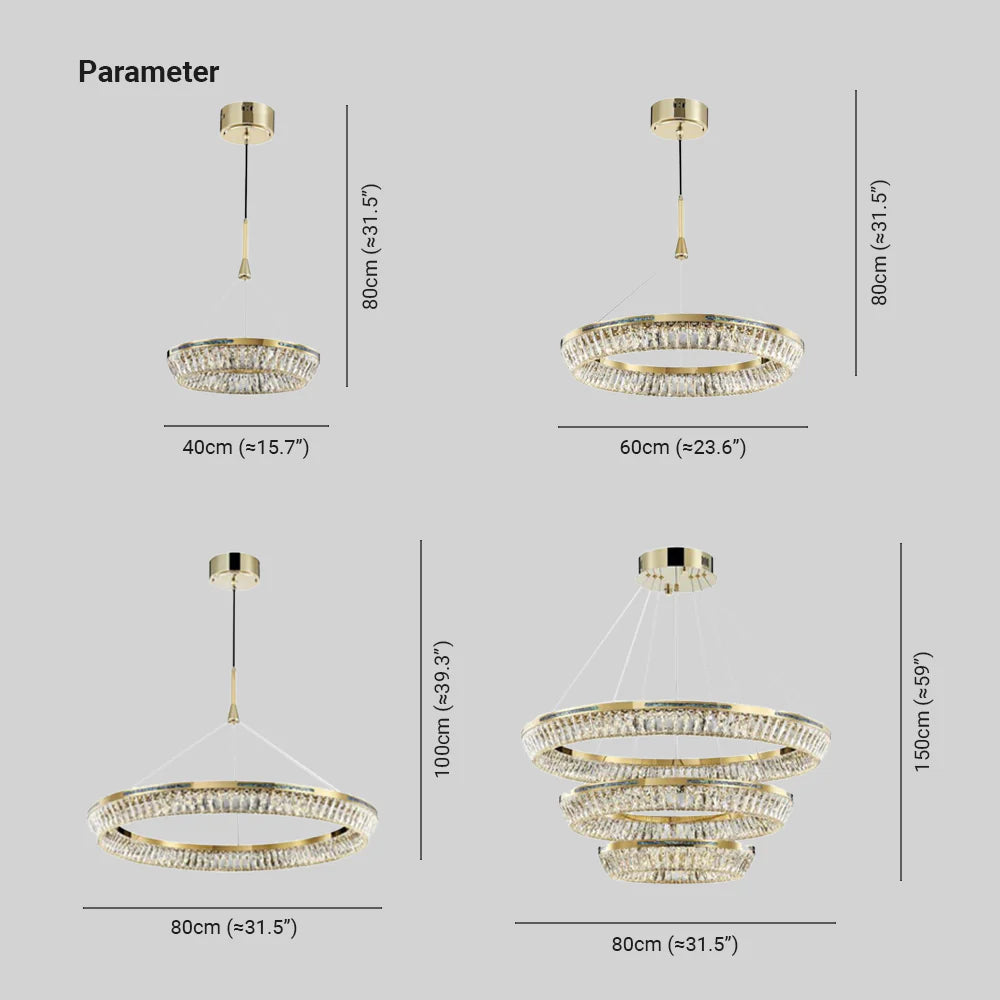 Marilyn Moderno LED Lusso Cristallo Oro Lampade a Sospensione Soggiorno/Camera da Letto