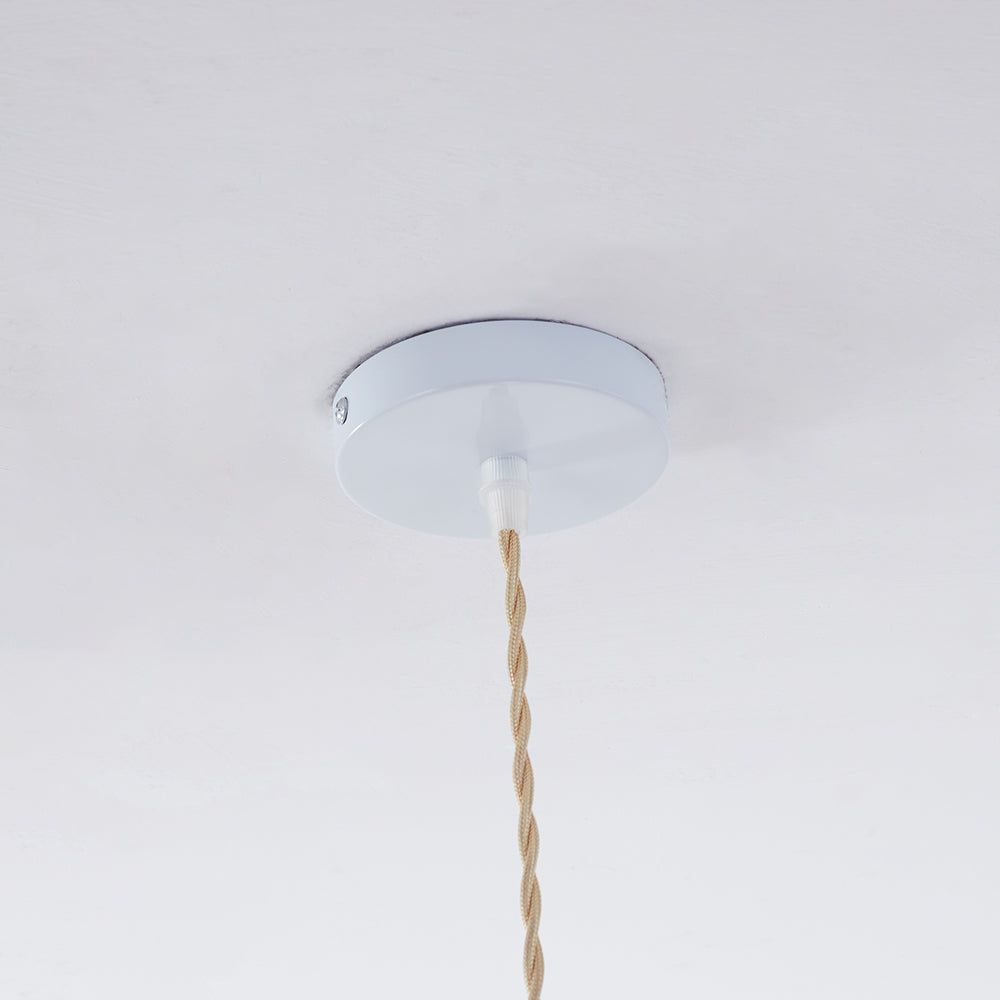 Muto Lampada a Sospensione Beige/Marrone Gemelli Rutistica