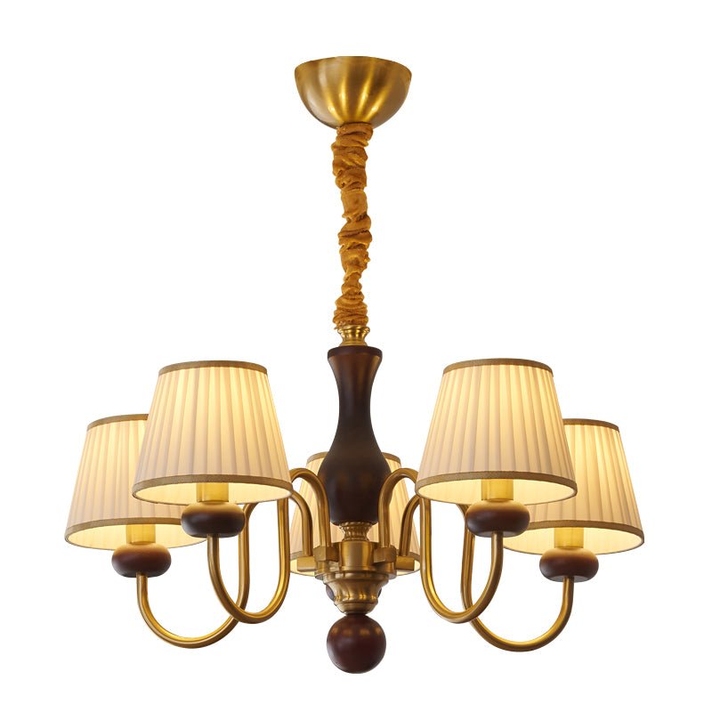 Walden Pleat Chandelier - Blowlighting