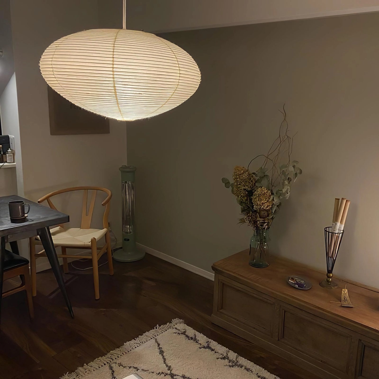 Washi Paper 15A Pendant Light - Blowlighting