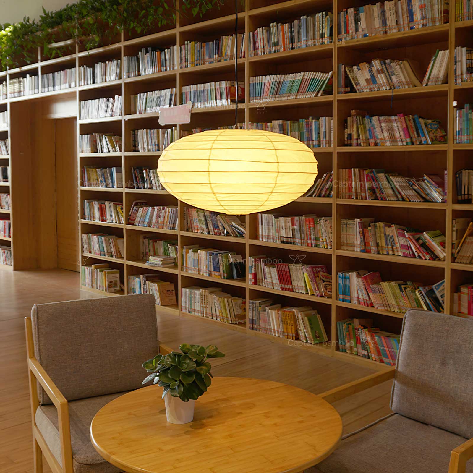 Washi Paper EN Pendant Lamp - Blowlighting