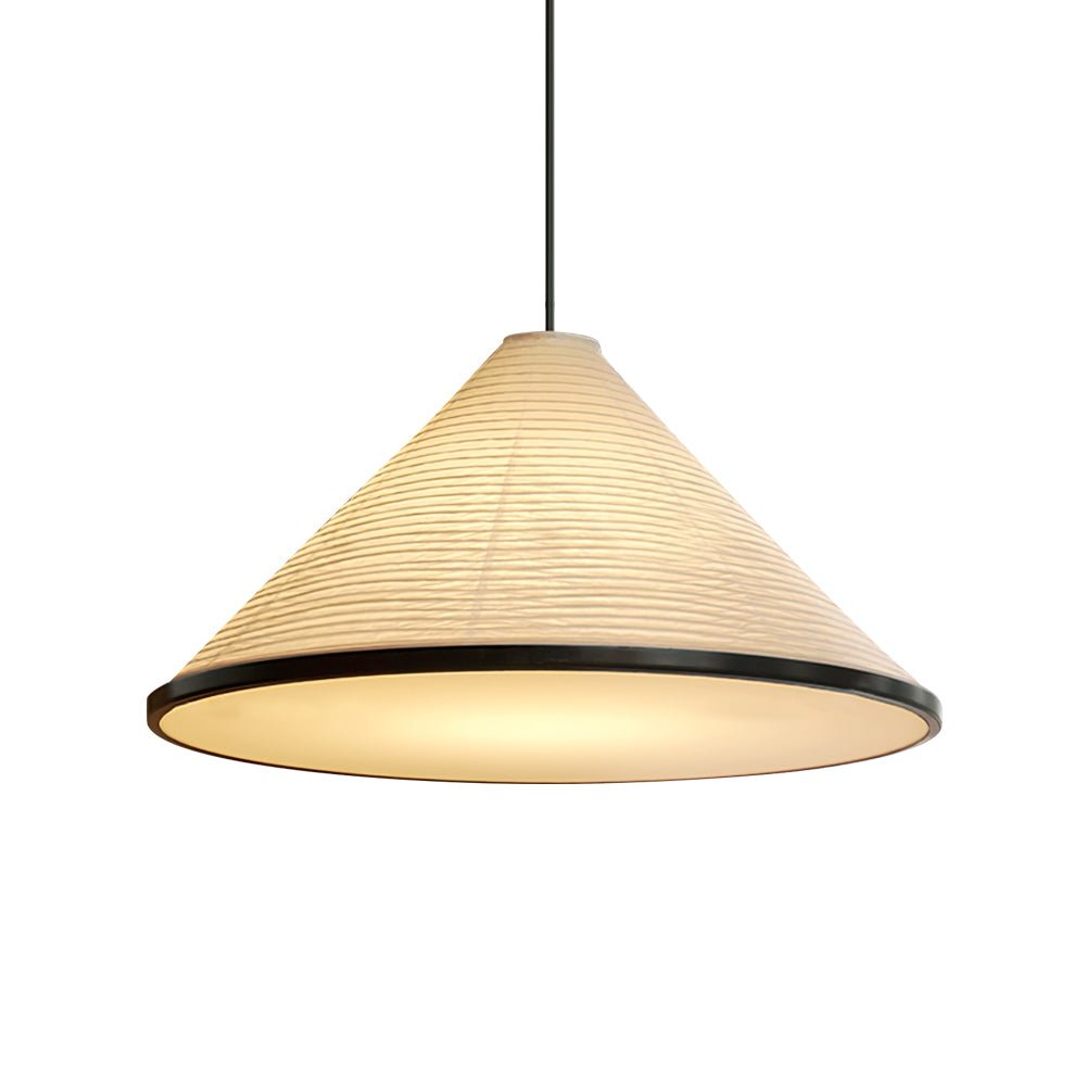 Washi Paper Pyramid Pendant Lamp - Blowlighting