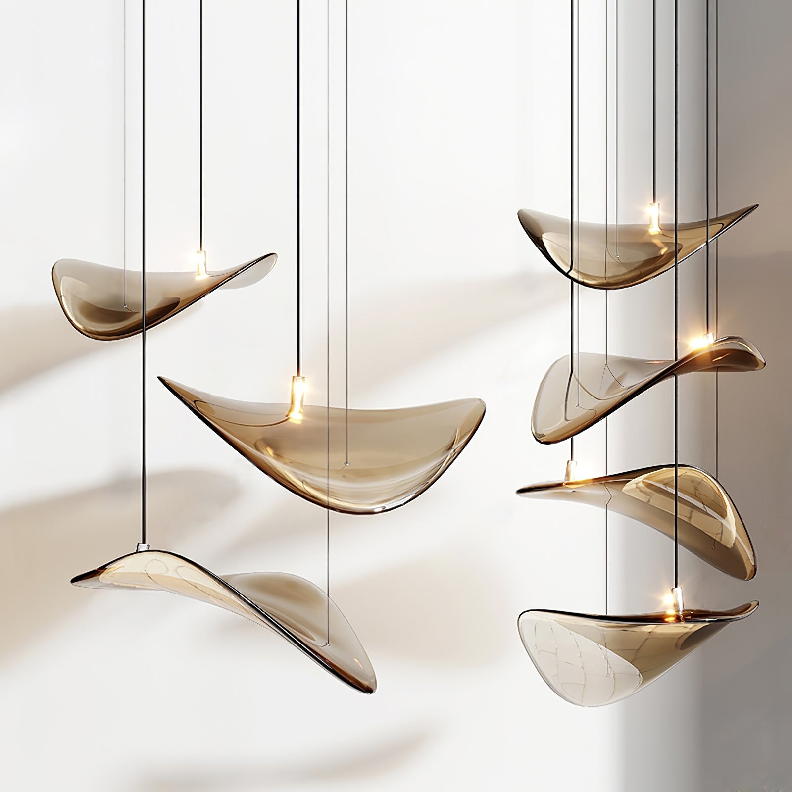 Eurrinia Butterfly Gold Metal Pendant Light - Blowlighting