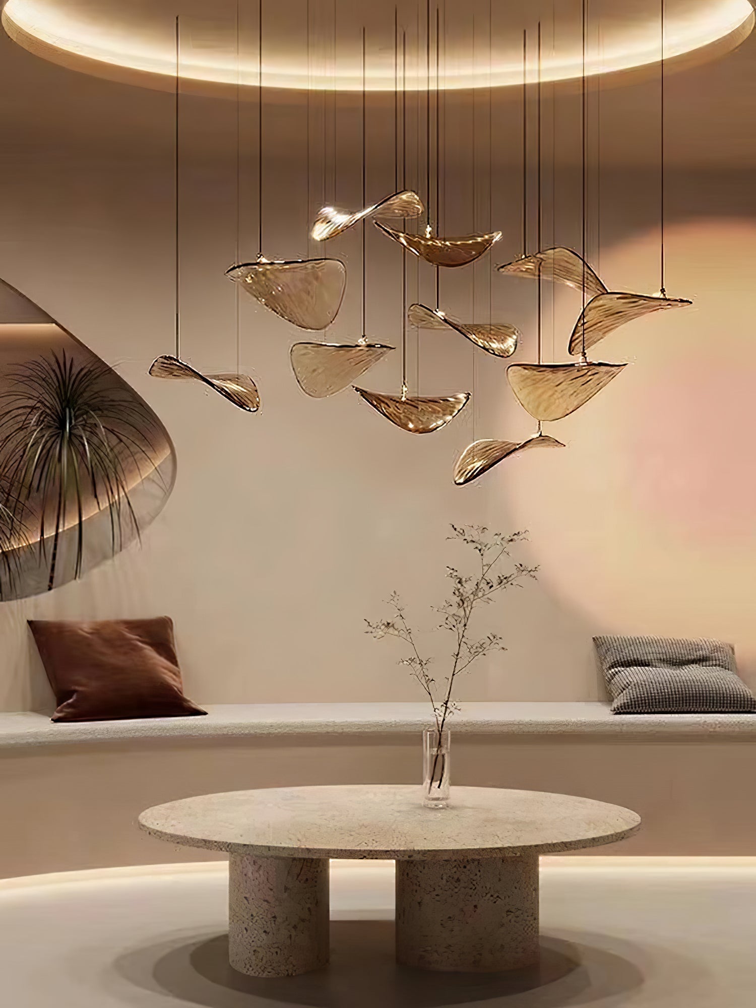 Eurrinia Butterfly Gold Metal Pendant Light - Blowlighting