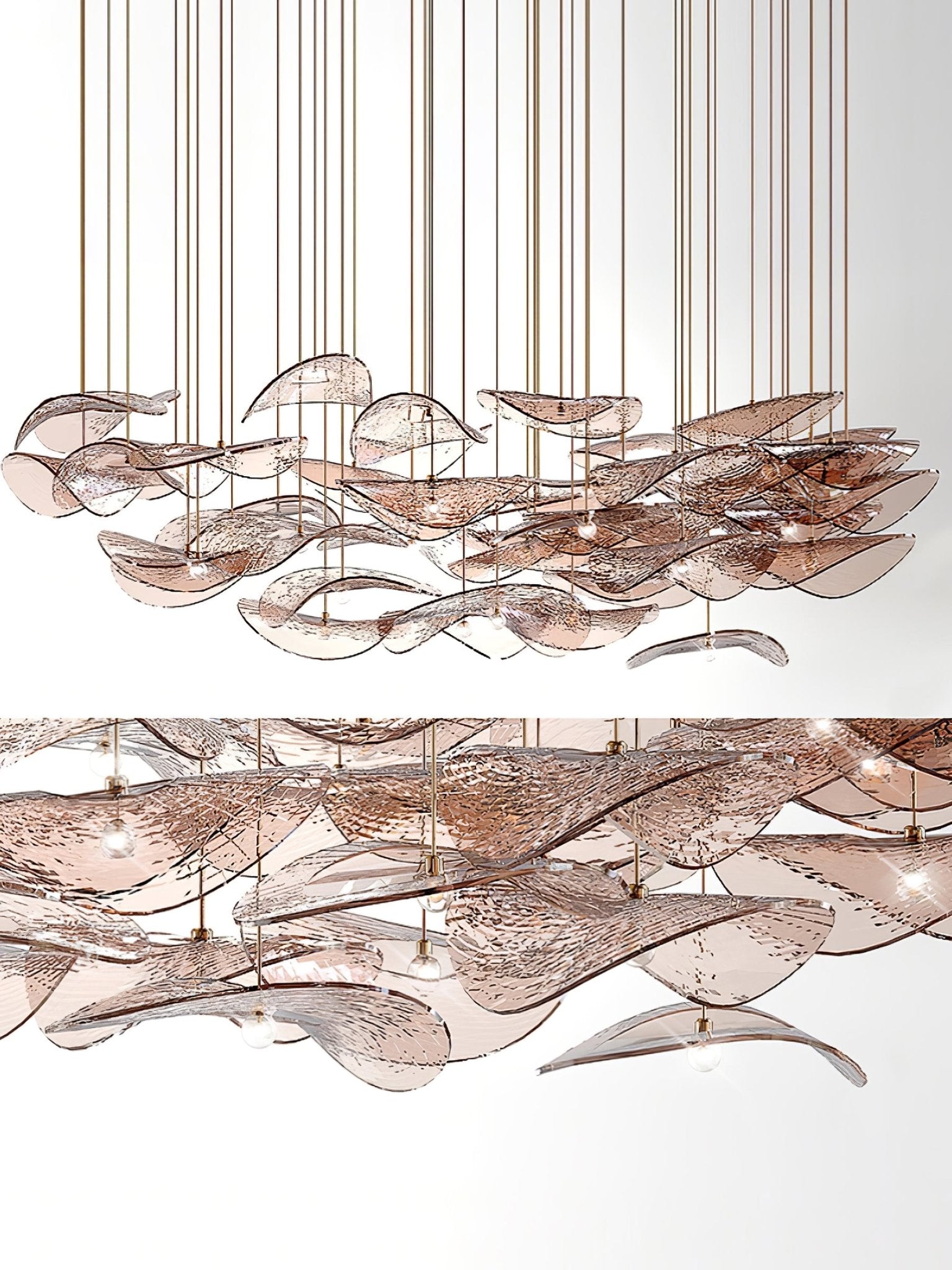 Eurrinia Butterfly Gold Metal Pendant Light - Blowlighting