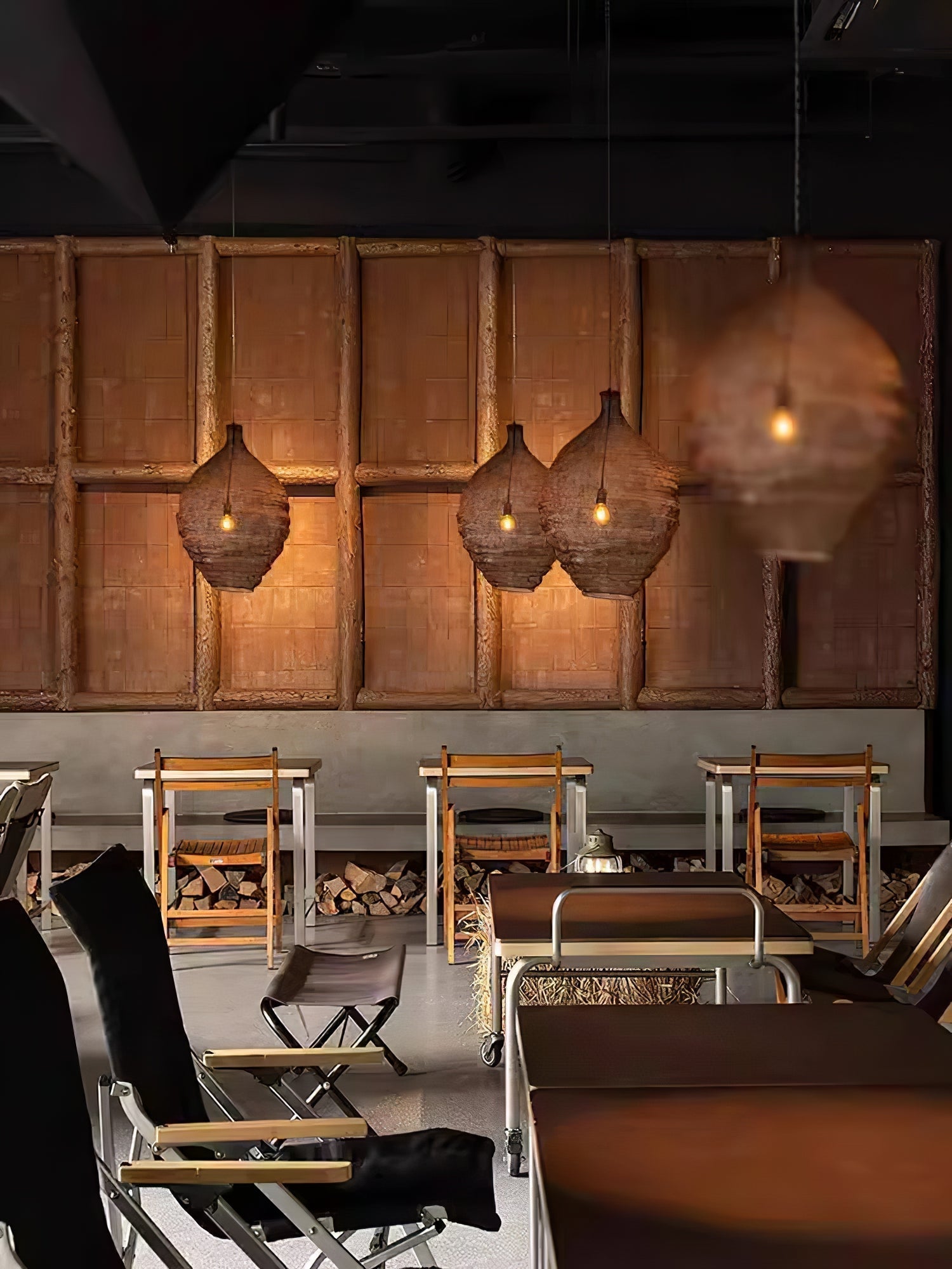 Hive Industrial Wire Pendant Lamps - Blowlighting