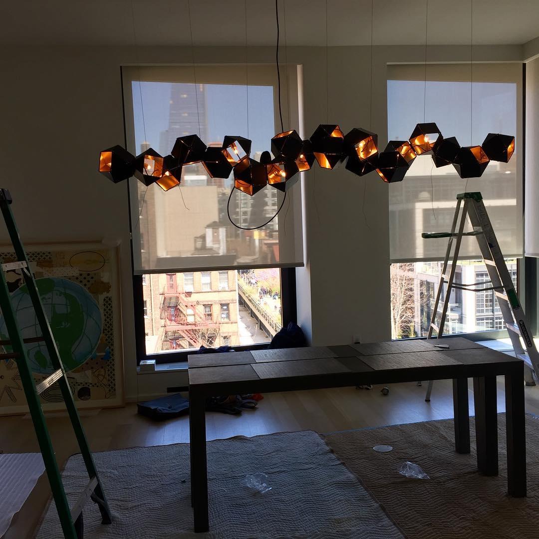 Welles Chandeliers - Blowlighting