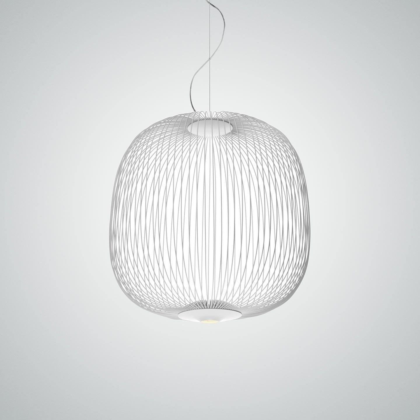 Aero Lightweight Spokes Cage Pendant Light - Letslighting