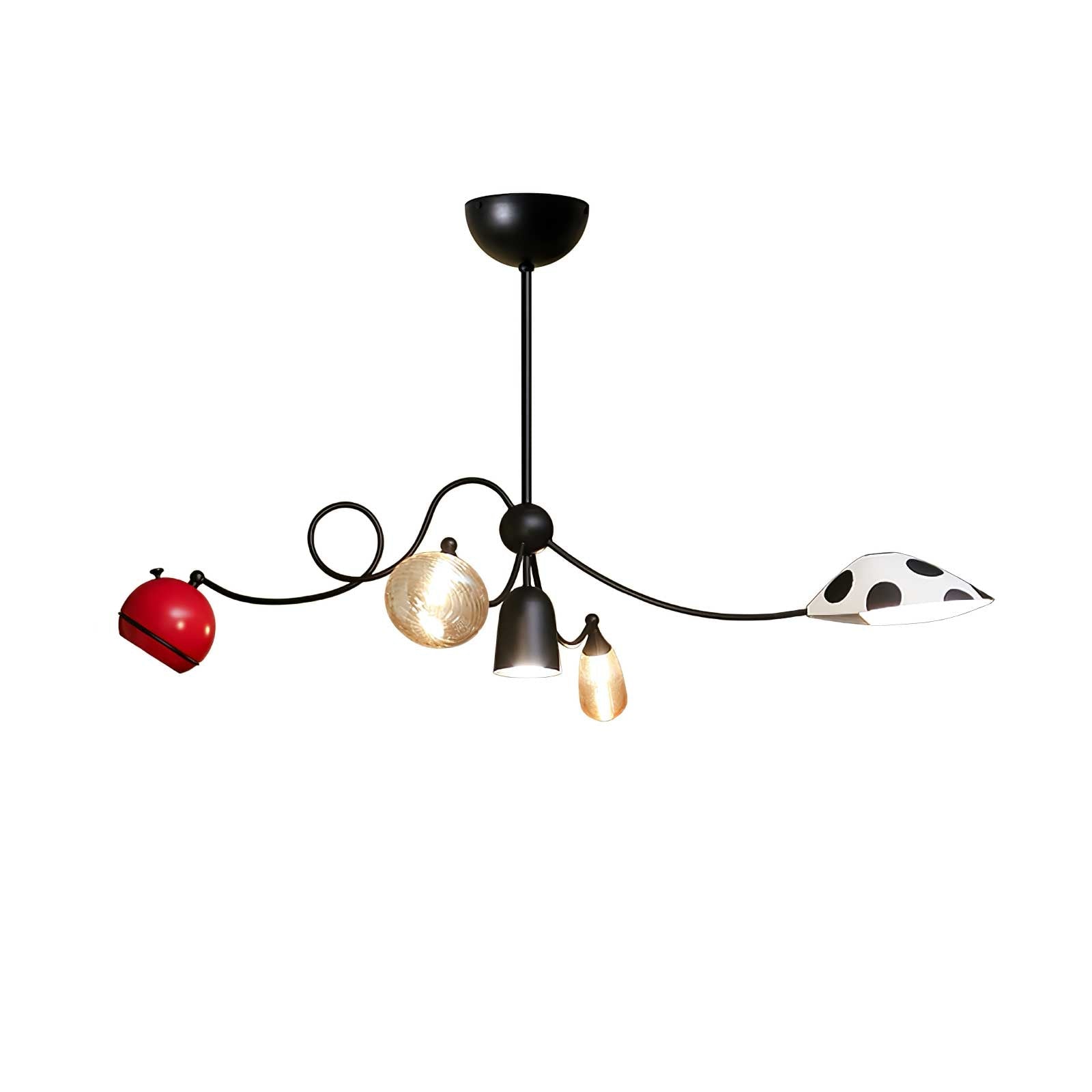 PlayfulGlass Modular Glass Pendant Light - Blowlighting