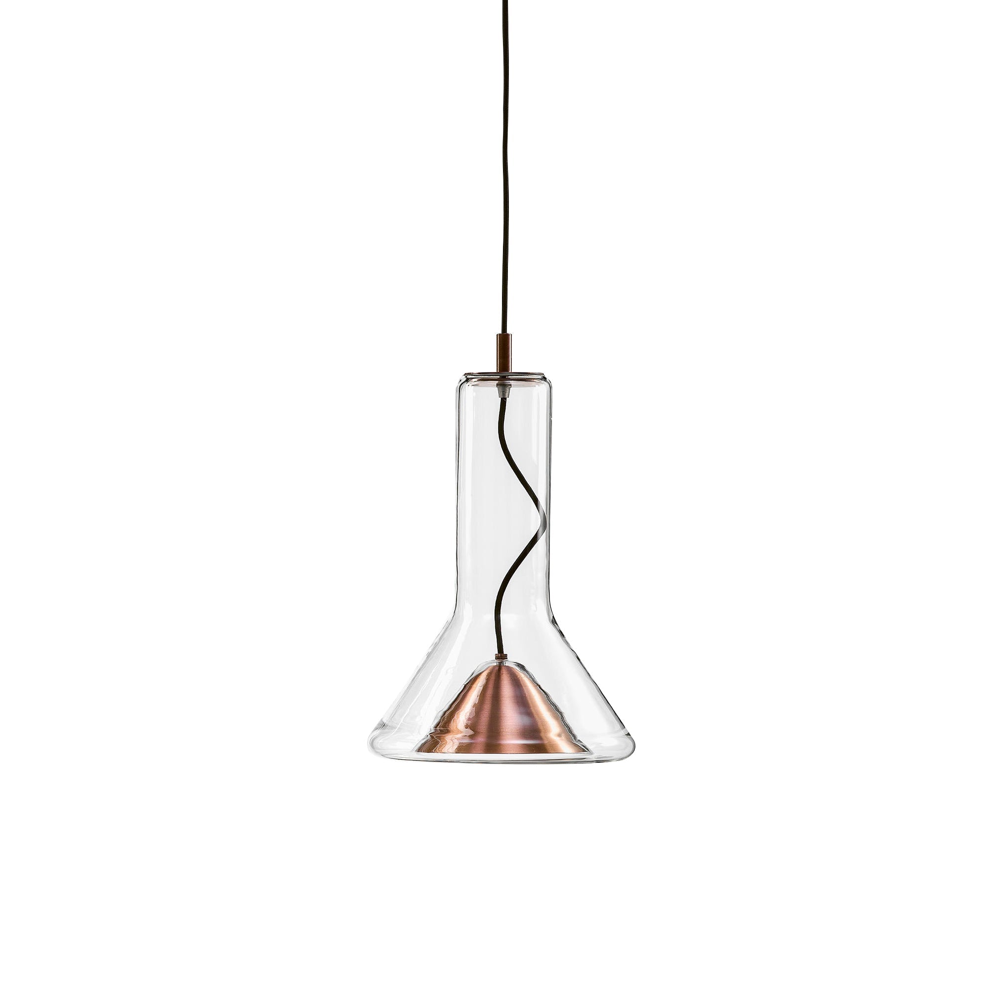 Nyzorora Modern Minimalist Metal Pendant Light - Lamp Copper