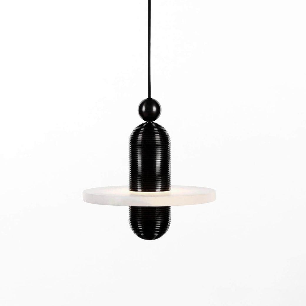 Goose White Alabaster Copper Pendant Lamp - Letslighting