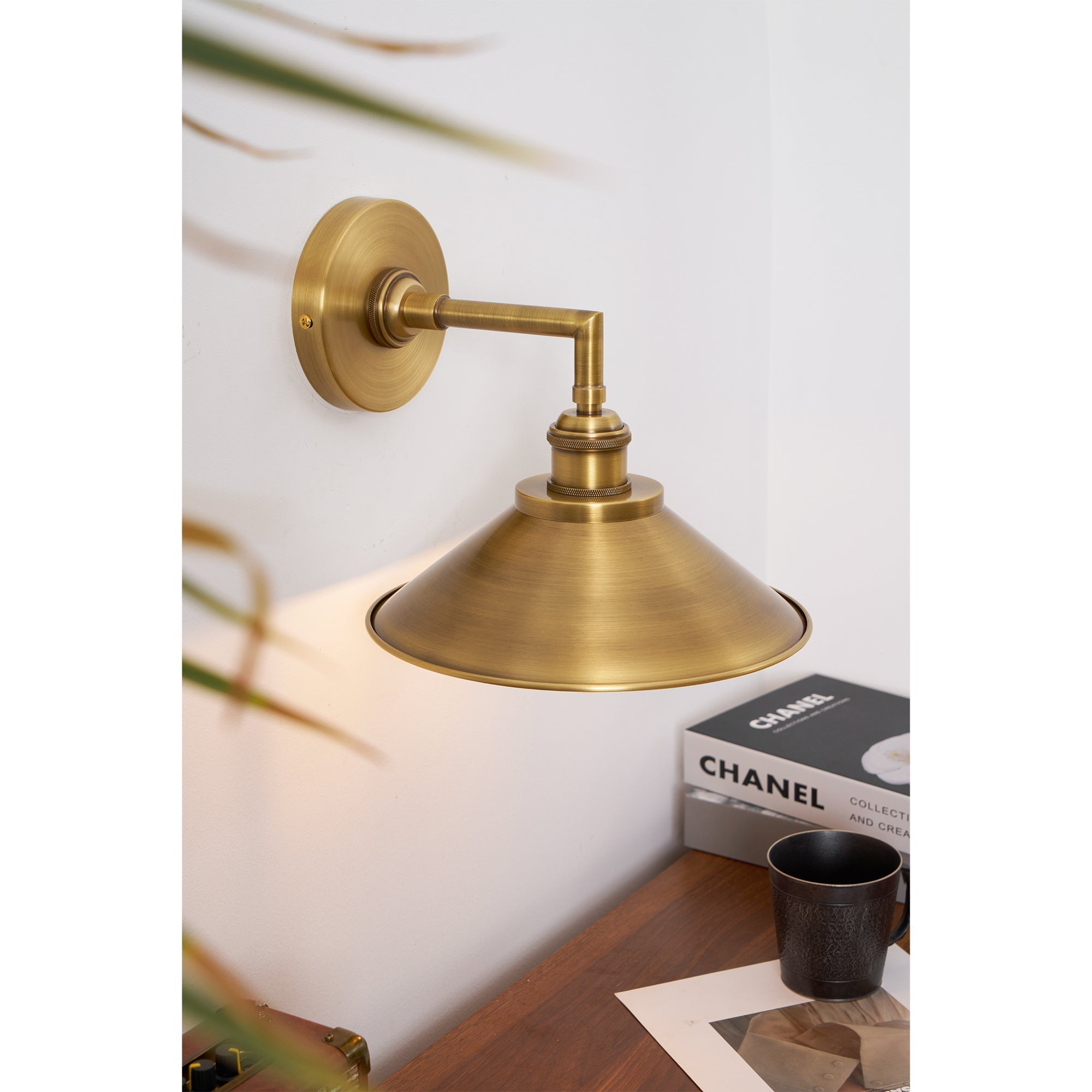 Osile Modern Minimalist Brass Metal Wall Lamp - Lamp Copper