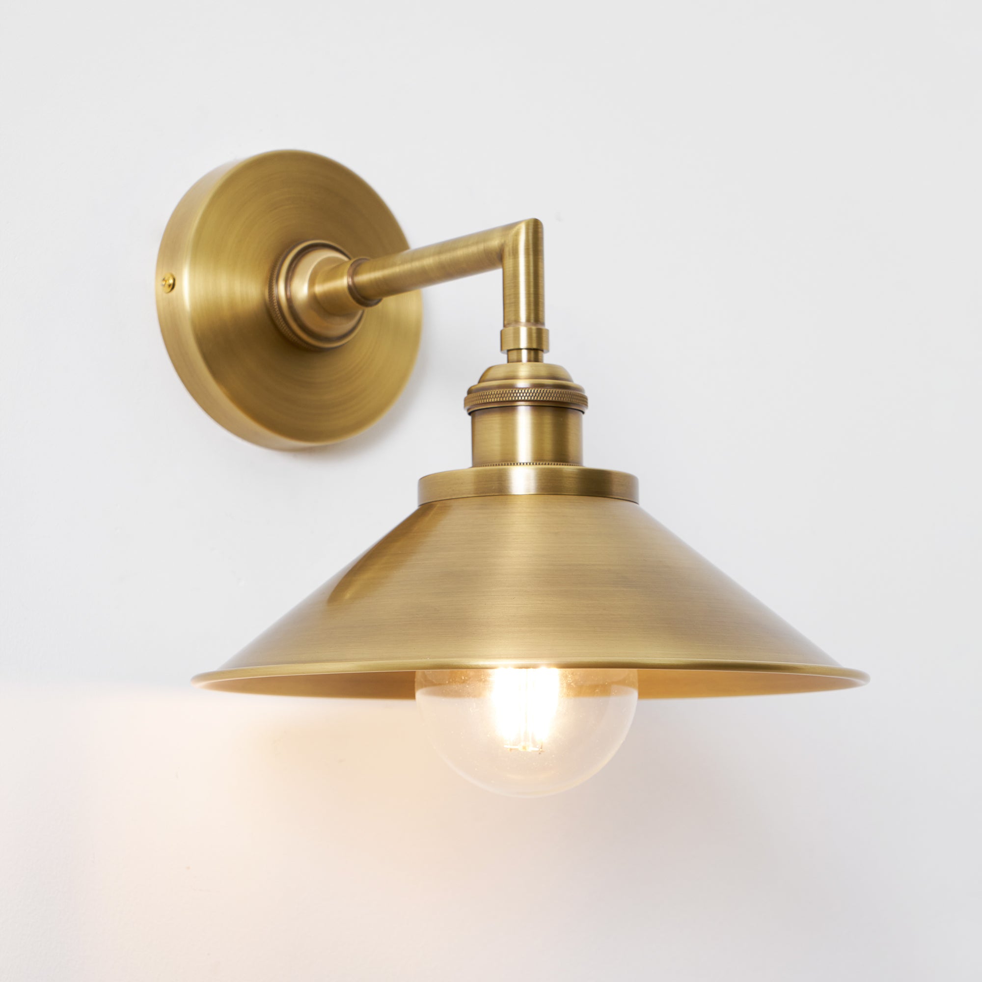 Osile Modern Minimalist Brass Metal Wall Lamp - Lamp Copper