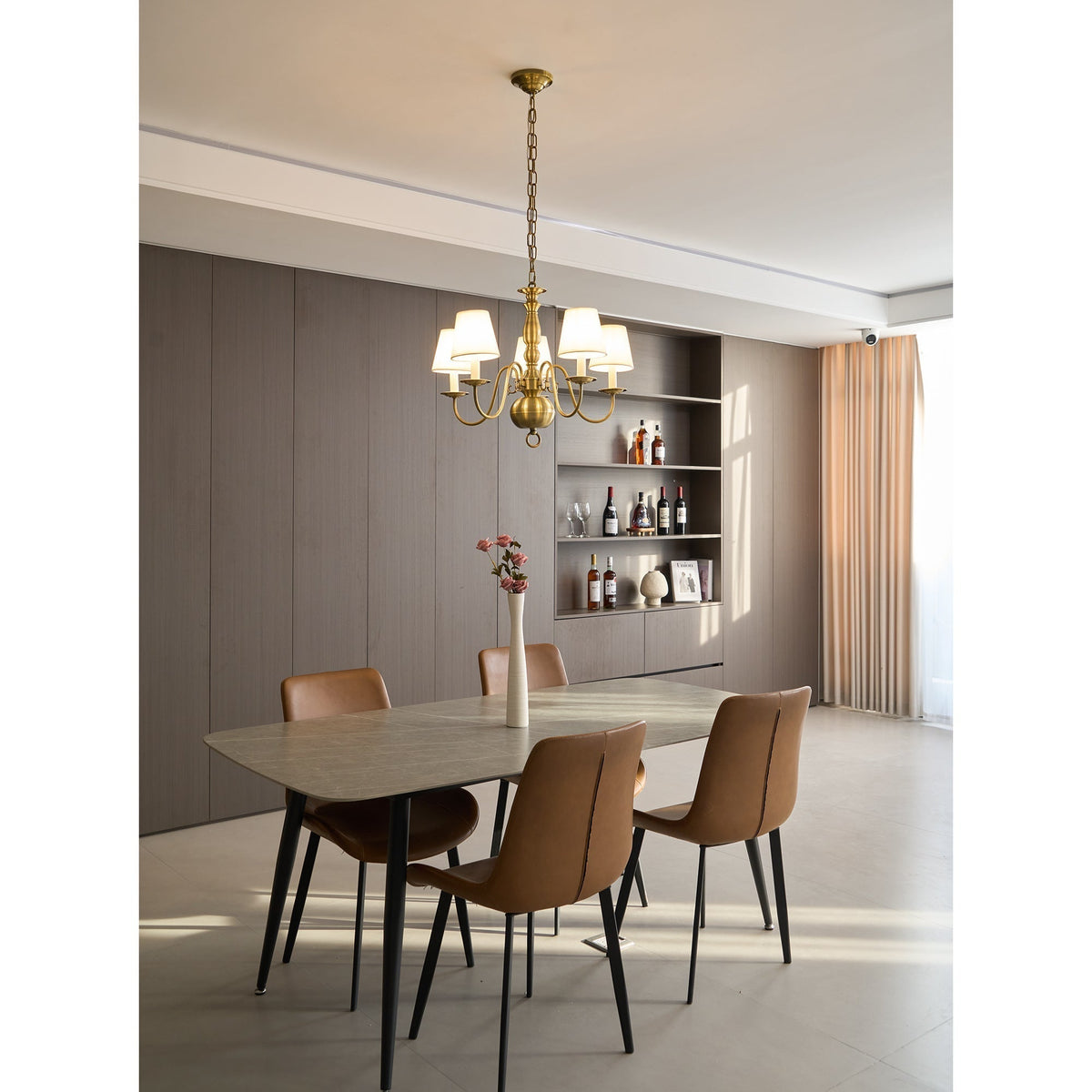 Mydorisra Vintage Industrial Metal Chandelier - Lamp Copper