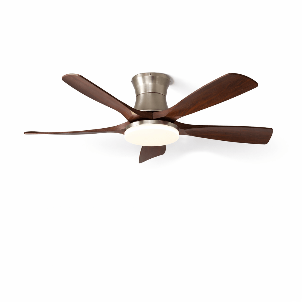 Ventilatore da Soffitto Hudson a 5 Pale con Luce