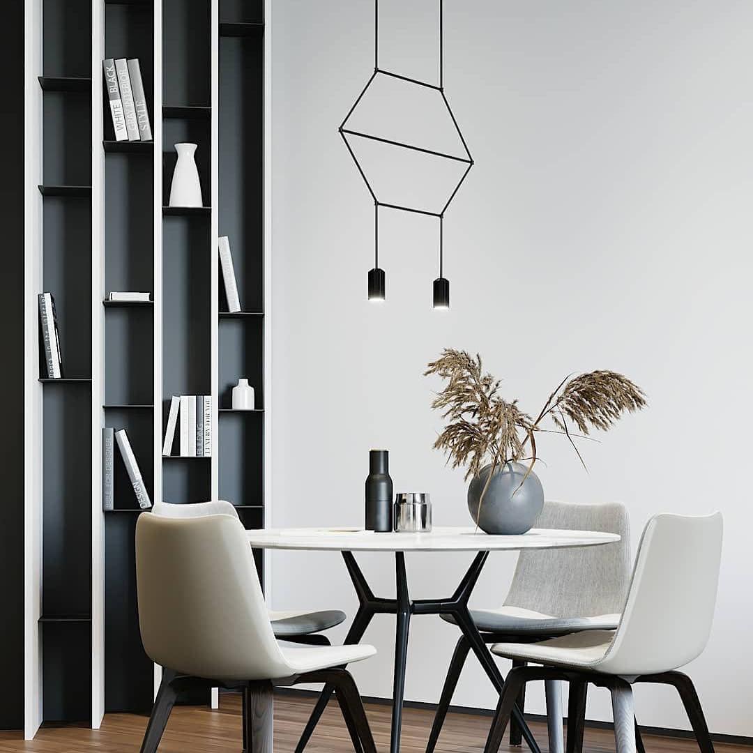 Line Art Pendant Light - Blowlighting