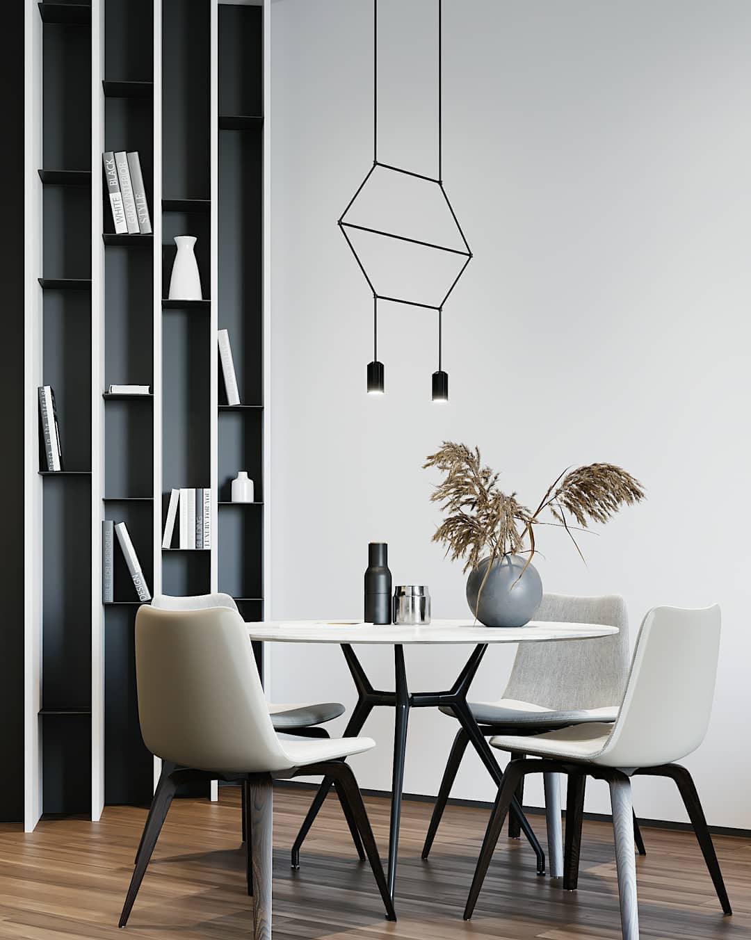 Line Art Pendant Light - Blowlighting