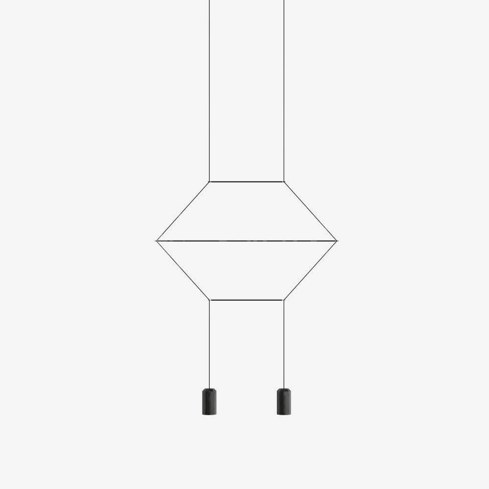 Line Art Pendant Light - Blowlighting