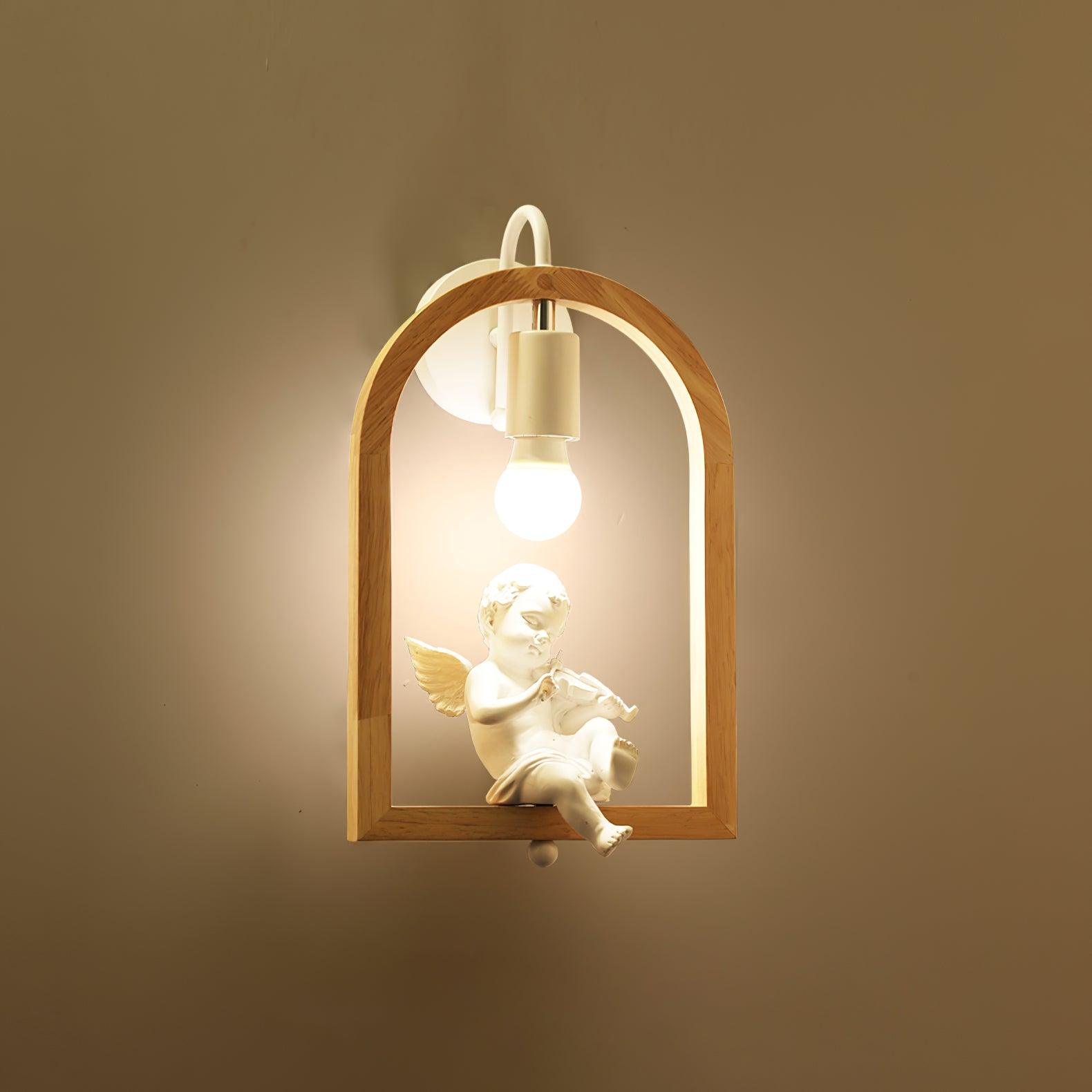 Wood Bird Resin Wall Light - Blowlighting