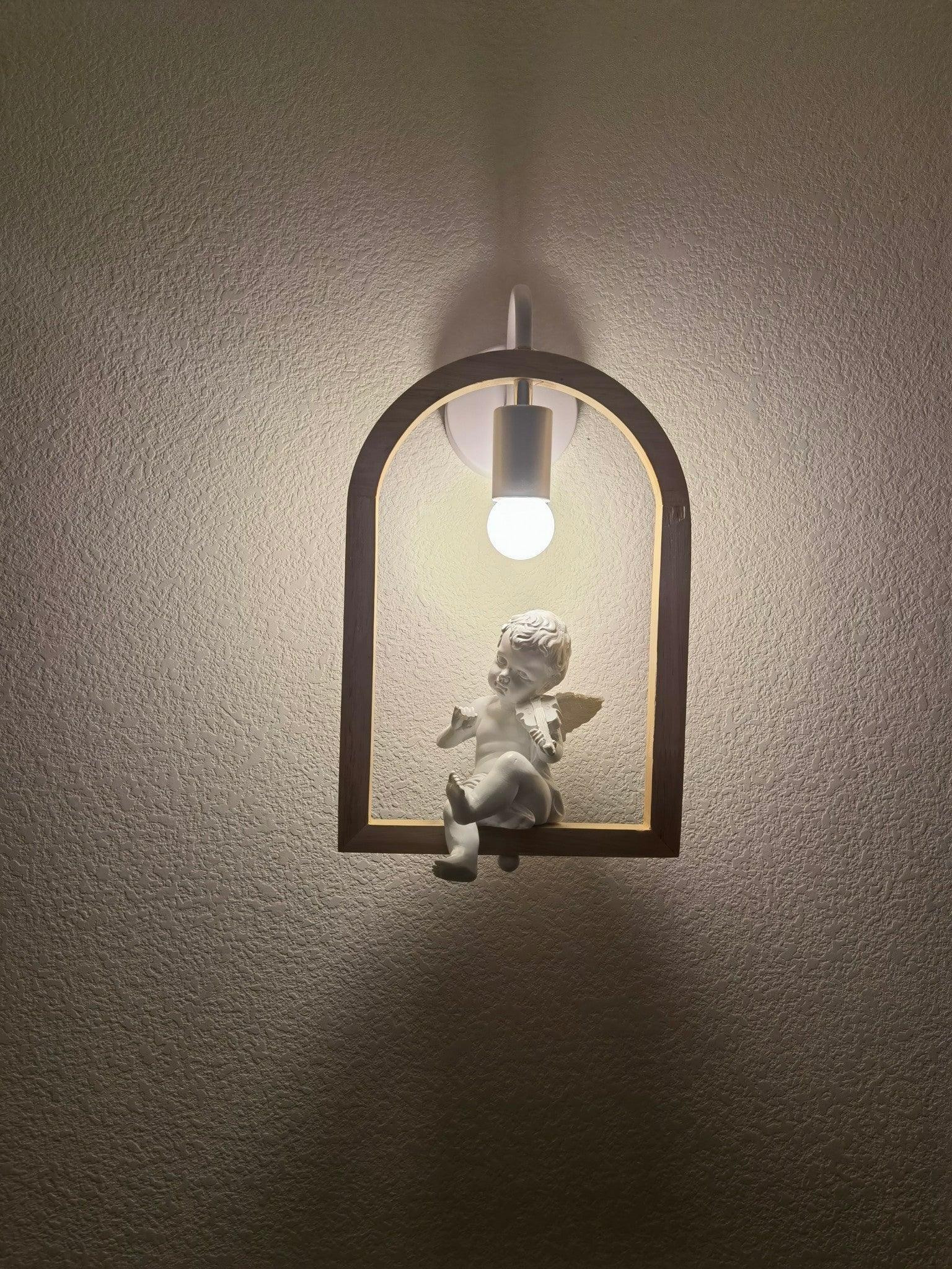 Wood Bird Resin Wall Light - Blowlighting