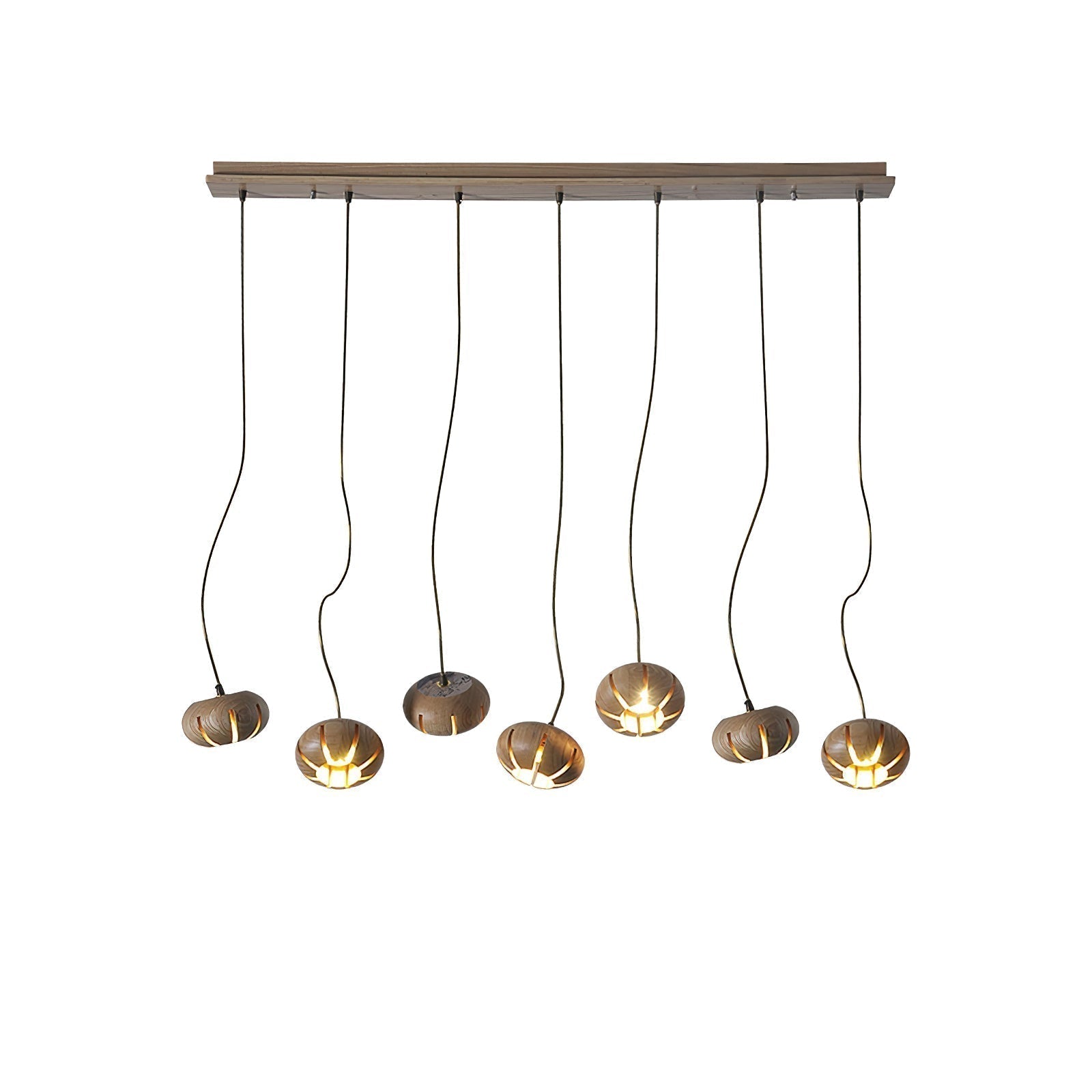Zasorir Sculptural Marble Cluster Pendant Light - Blowlighting