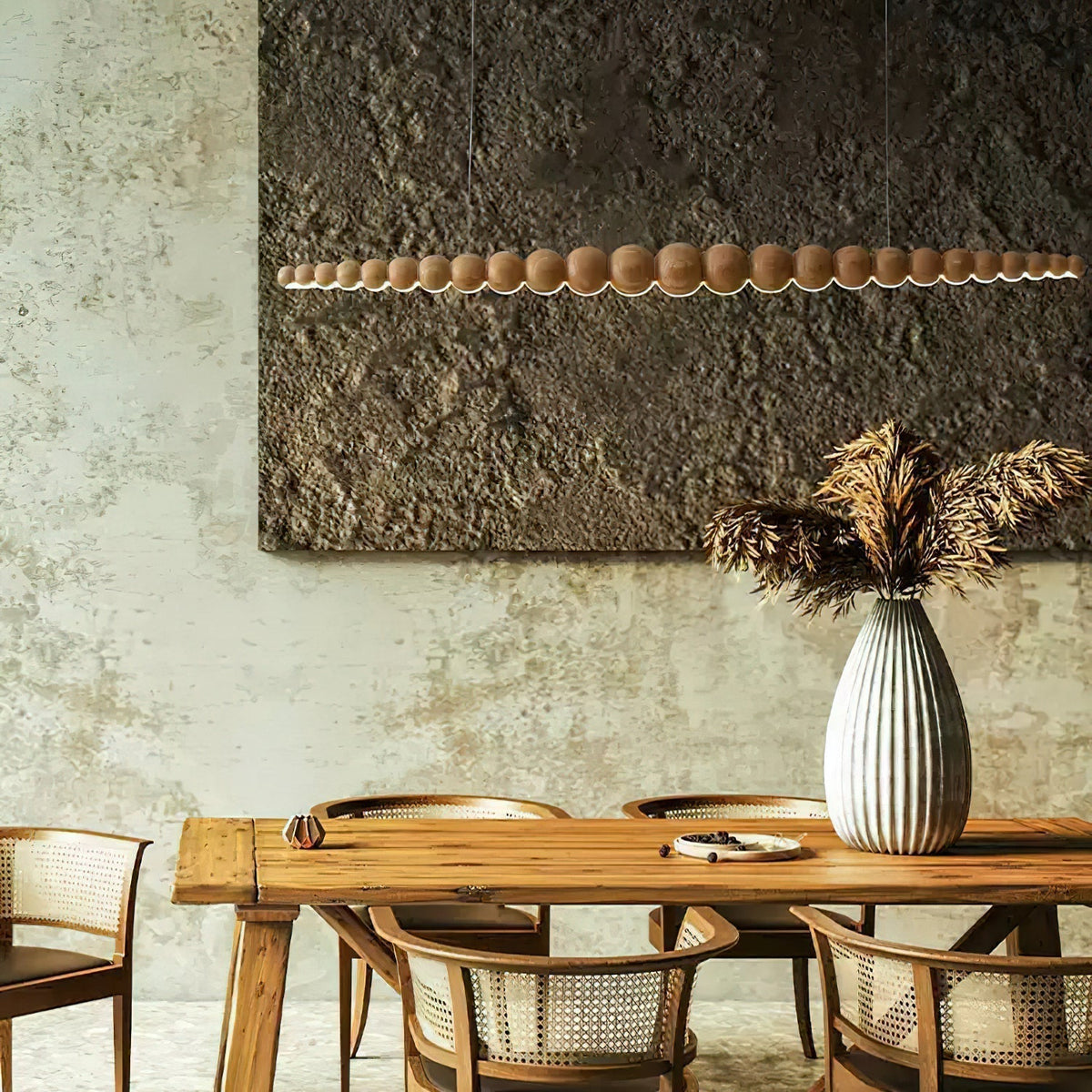 Woodline Orb Pendant Light - Blowlighting