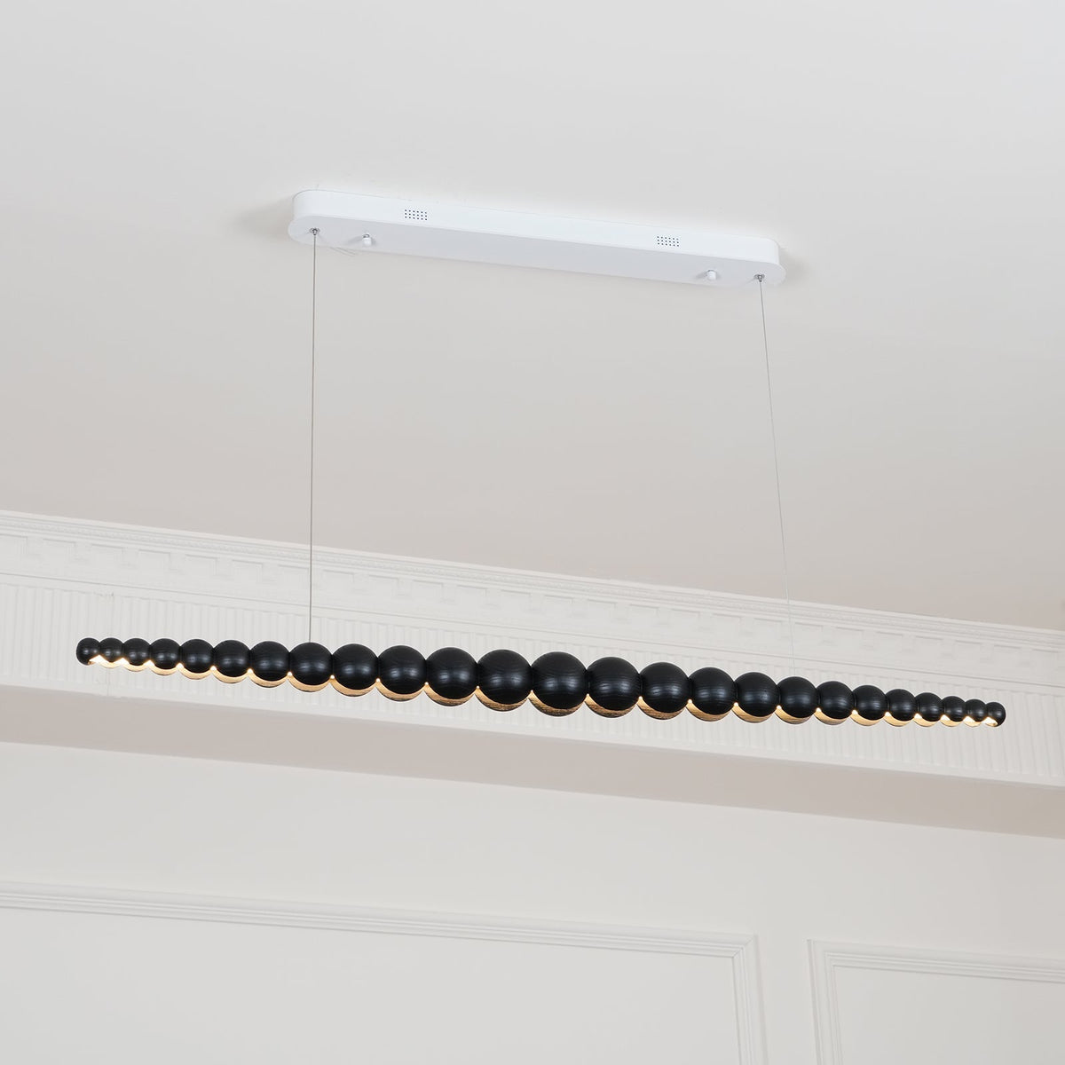 Woodline Orb Pendant Light - Blowlighting