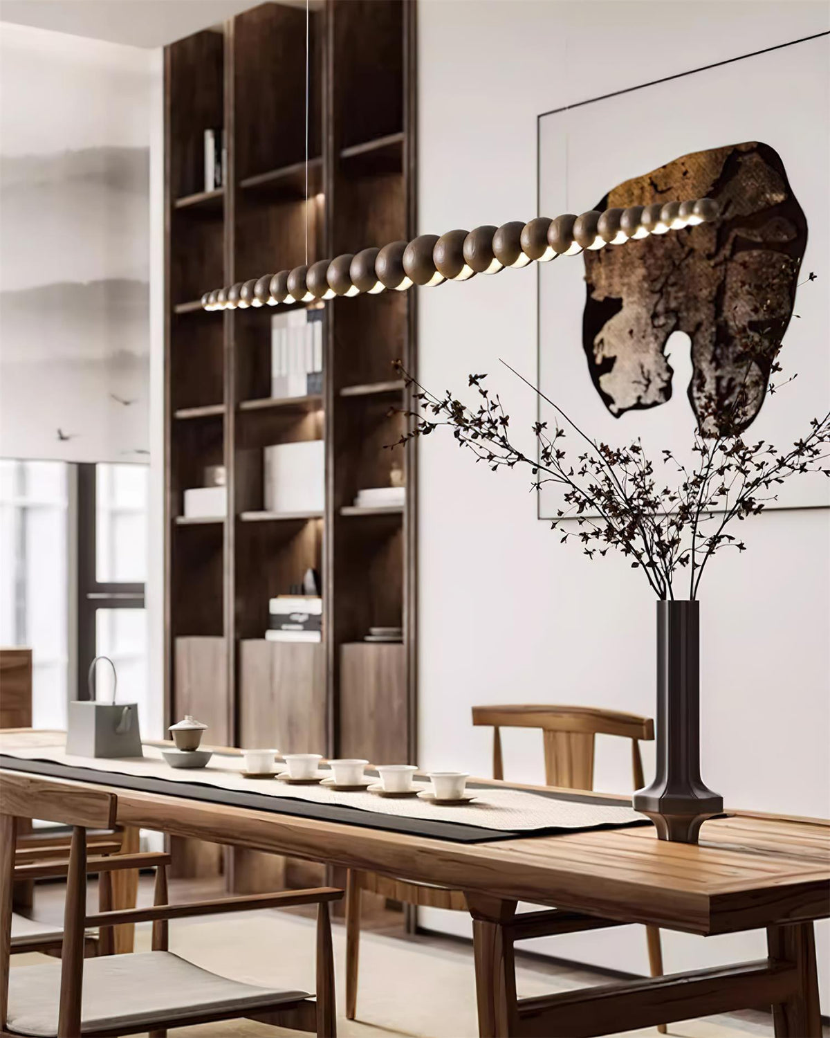 Woodline Orb Pendant Light - Blowlighting