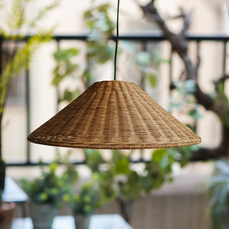 Ritta Vintage Fatto a Mano LED Rattan Lampade a Sospensione Soggiorno