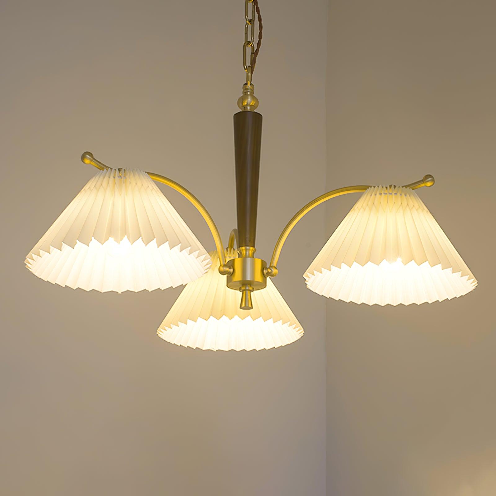 Wrinkled Chandelier - Blowlighting