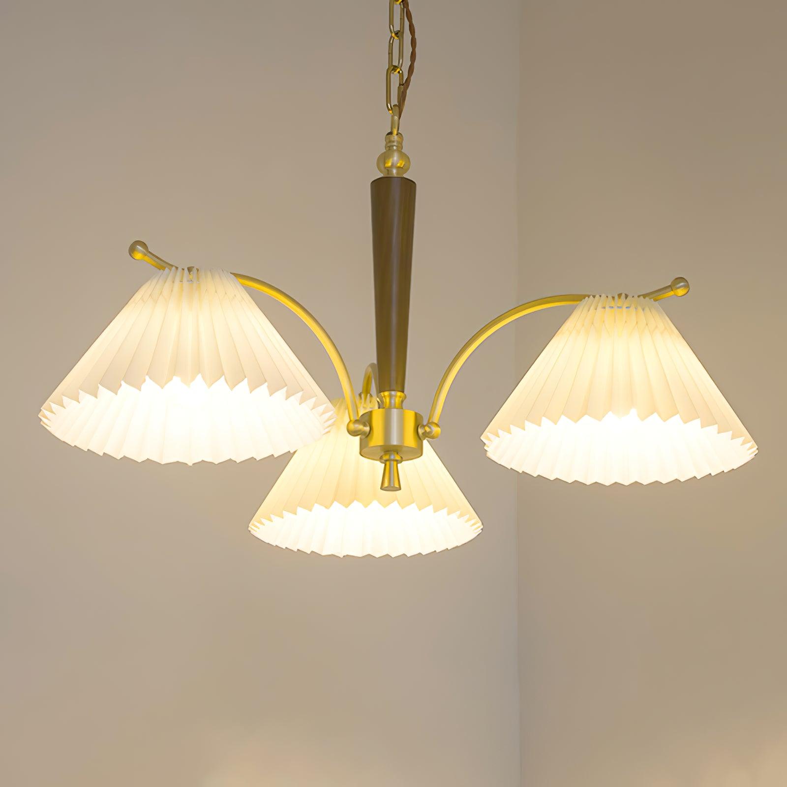 Wrinkled Chandelier - Blowlighting